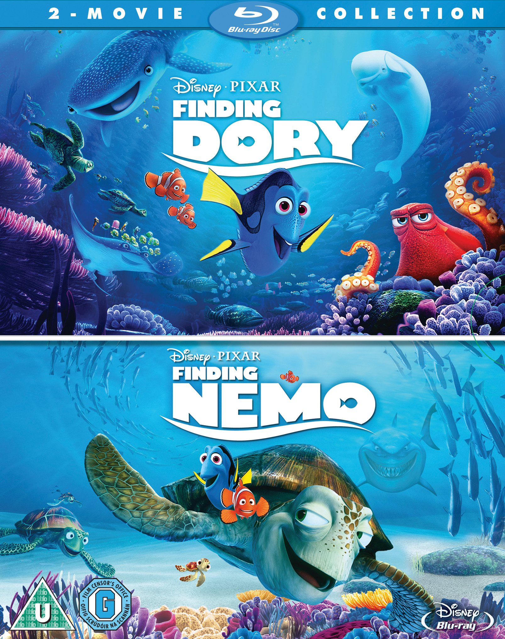 Finding Dory/Finding Nemo [Blu-ray] [Region Free]