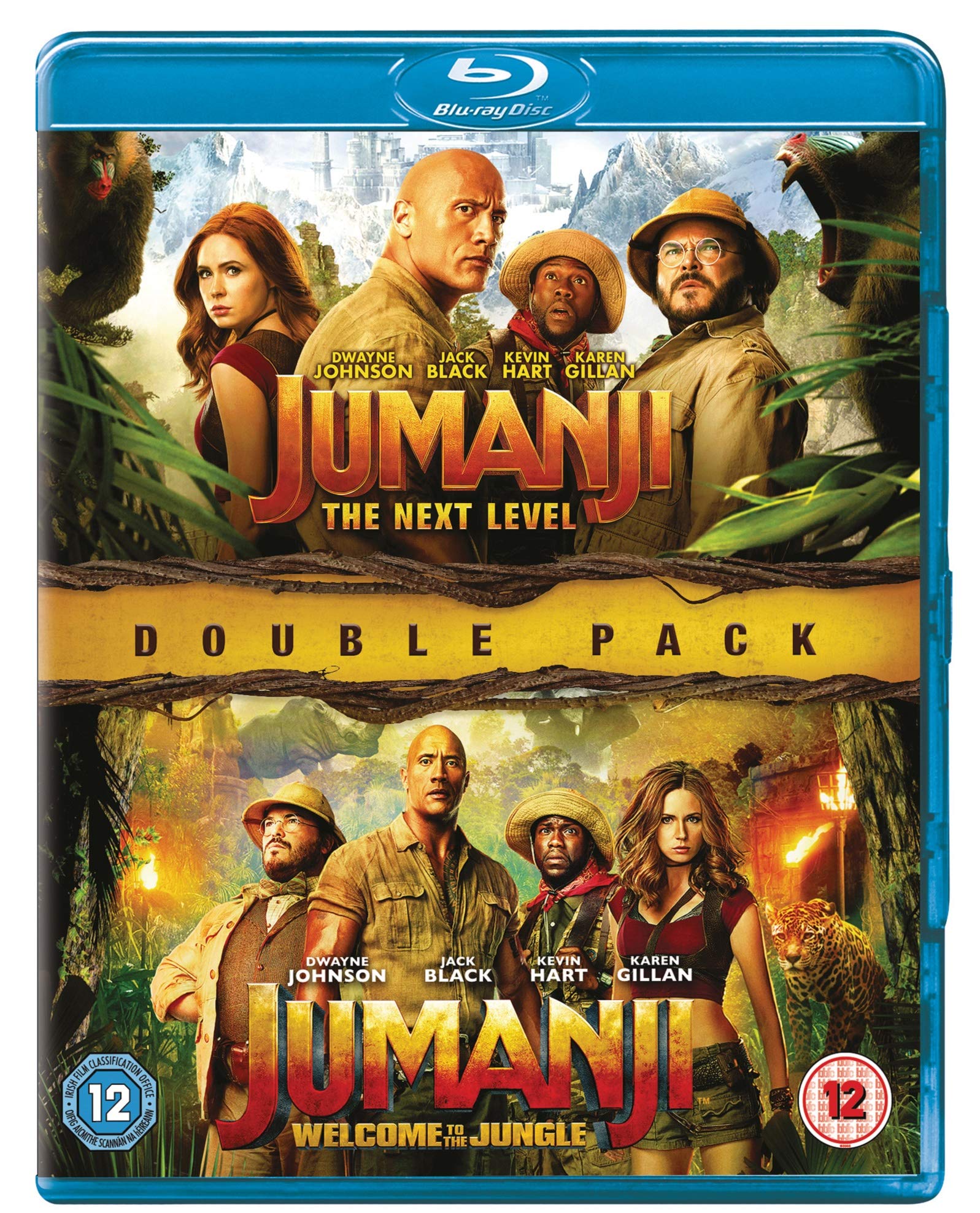 Sony Pictures Home Entertainment Jumanji: The Next Level & Welcome To The Jungle [Blu-ray] [2019]