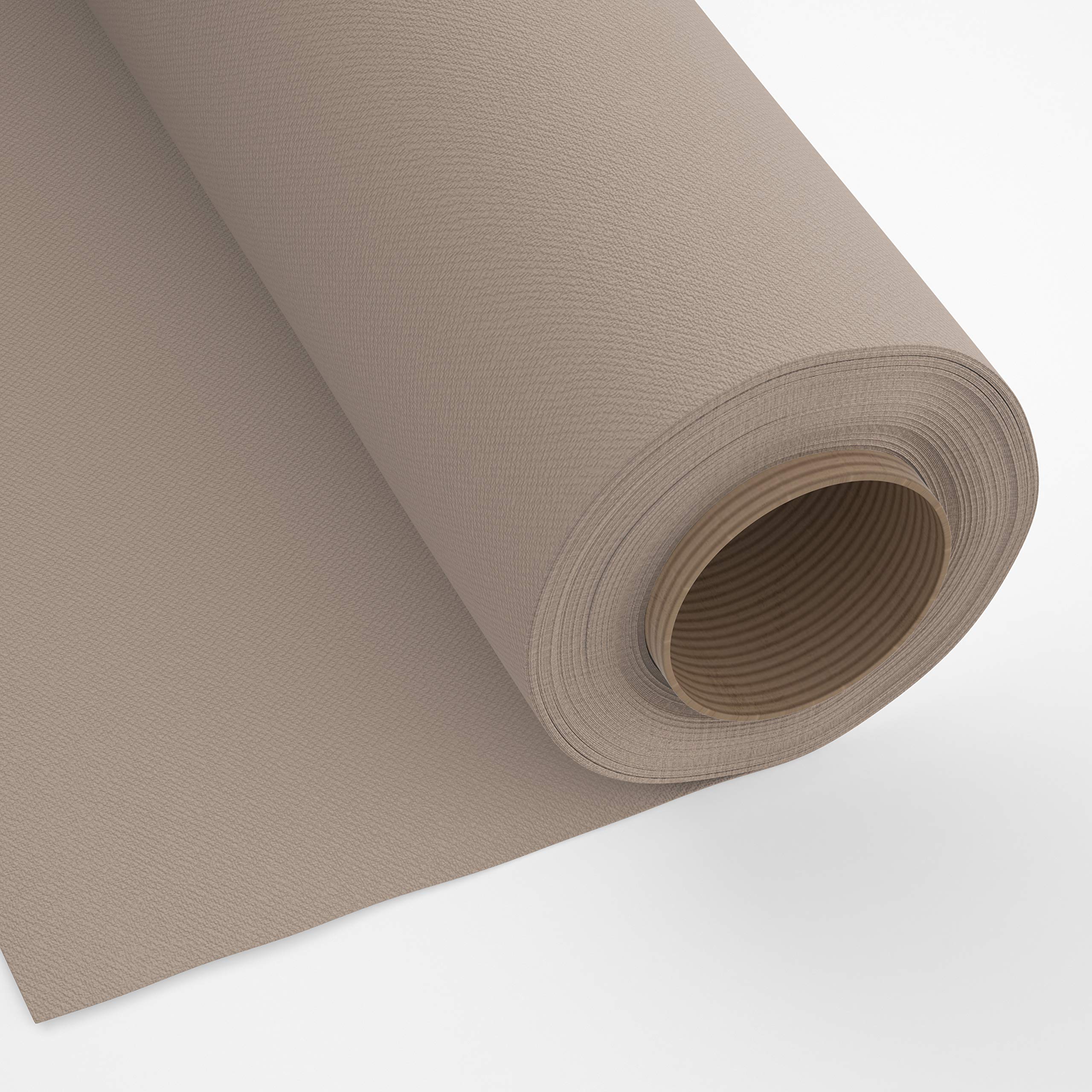 Encasa XO Solid Fabric By The Metre - Mercerised Dyed Cotton Canvas 100X140 Cm Width, Beige