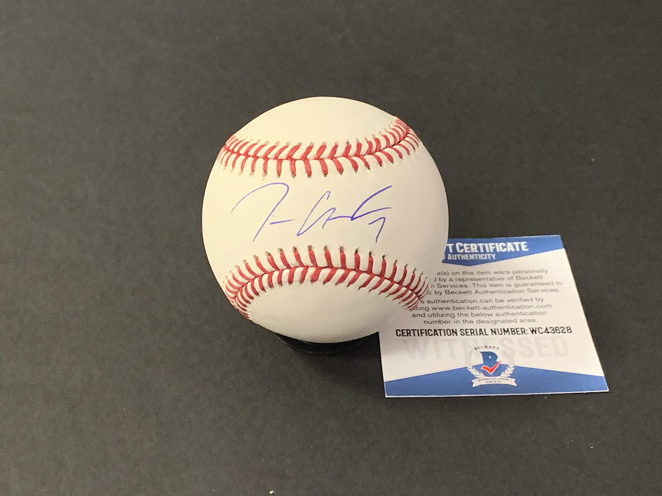 Tim Anderson Chicago White Sox Autographed Signed Official Major League Baseball BECKETT WITNESS COA