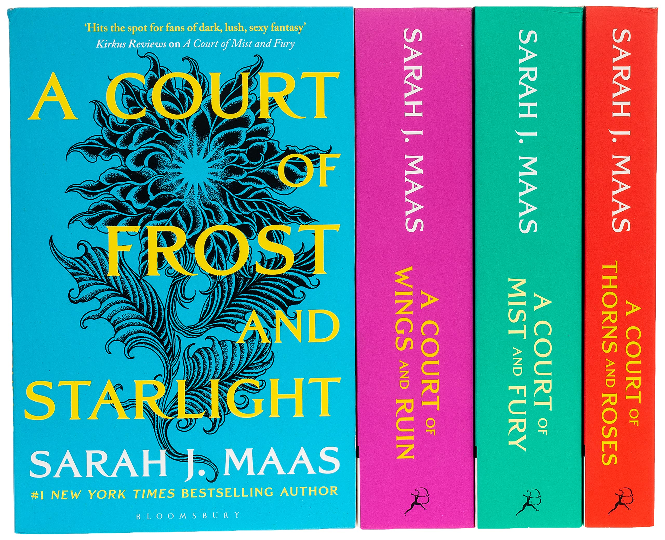 A Court of Thorns and Roses Series Sarah J. Maas 4 Books Collection Set (A Court of Thorns and Roses, A Court of Mist and Fury, A Court of Wings and Ruin, A Court of Frost and Starlight) Paperback