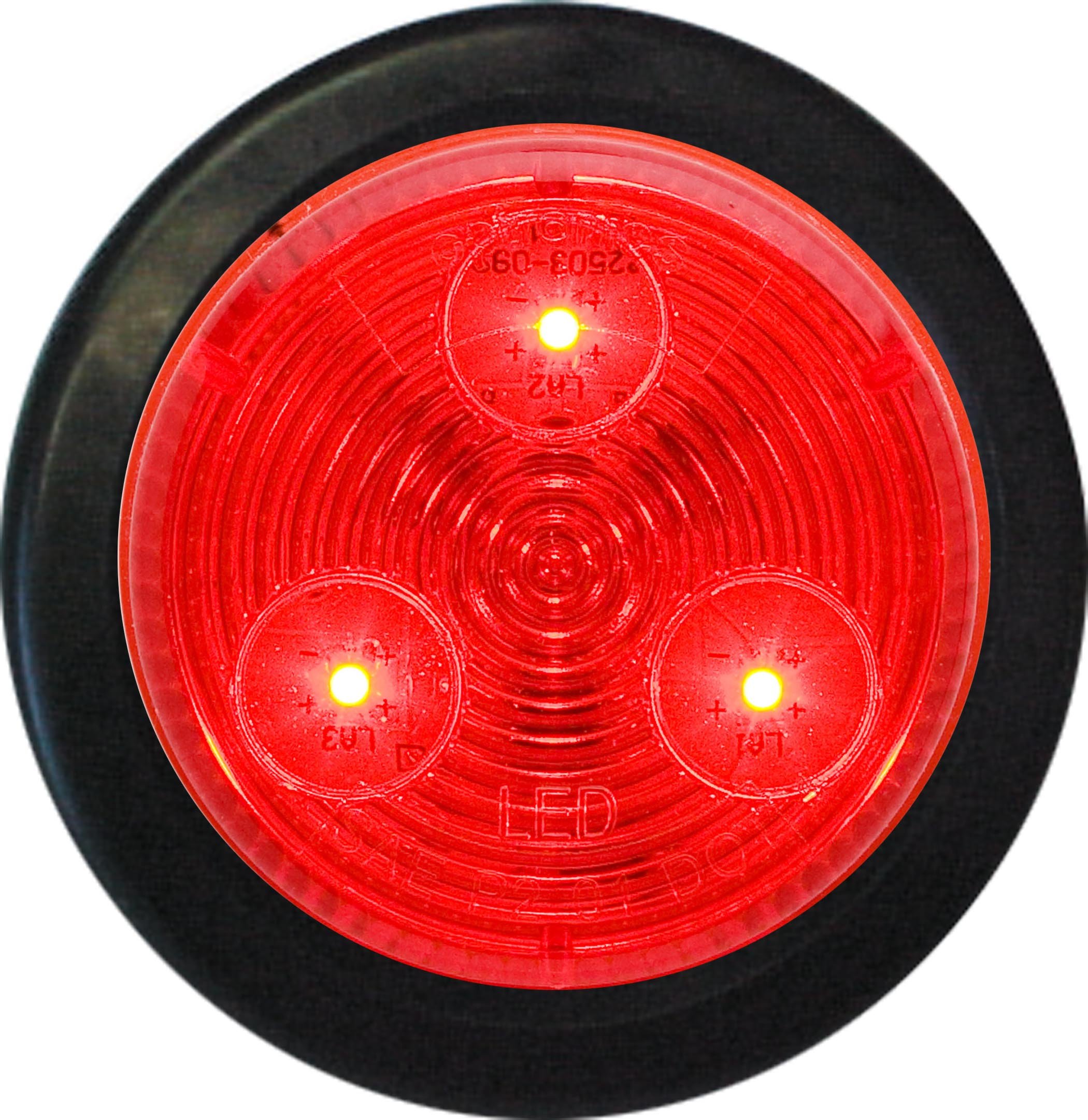 Optronics 2" LED Marker Clearance Light RED MCL-55RK RED