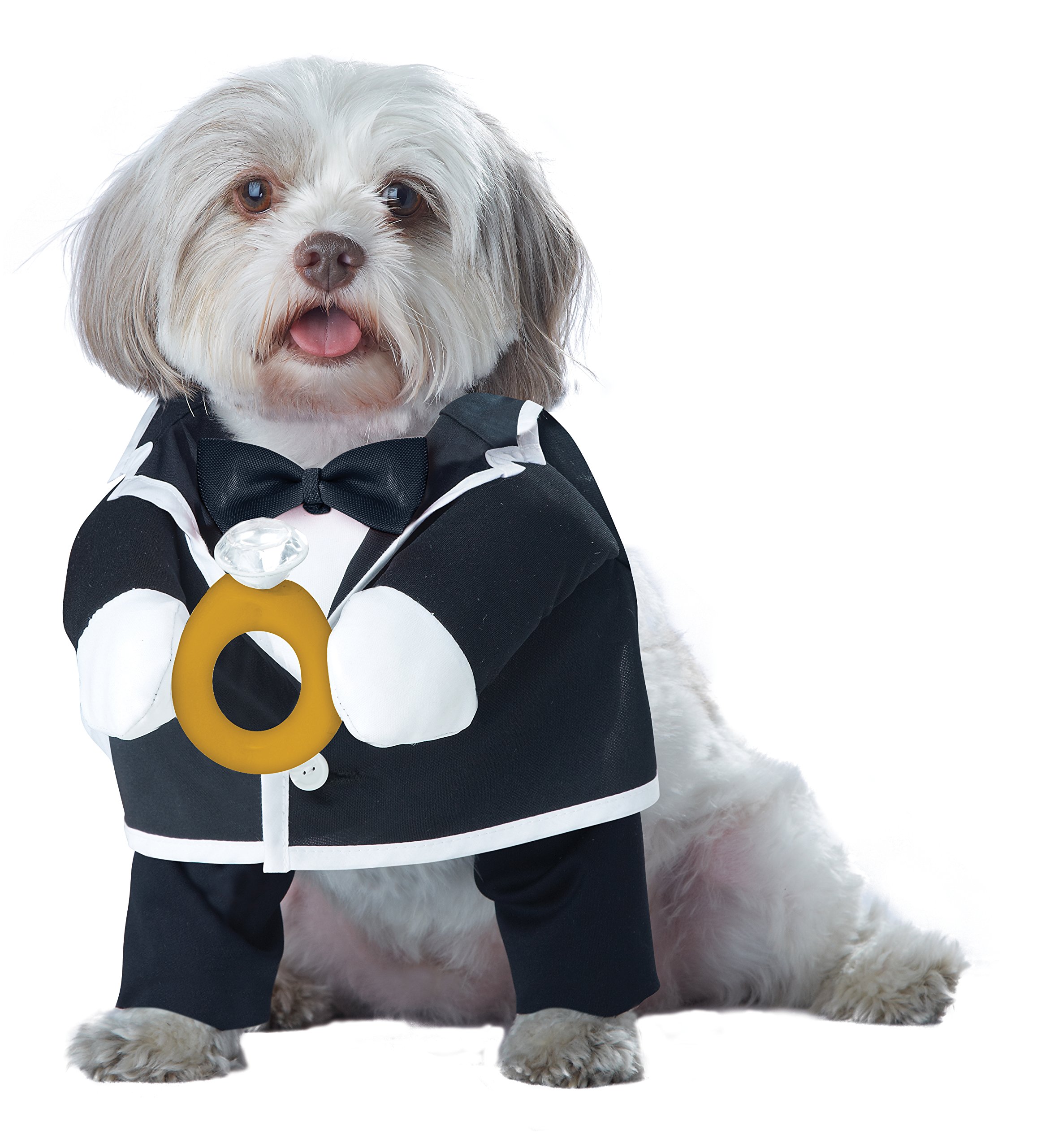 (extrasmall) - Puppy Love the Groom Halloween Pet Costume