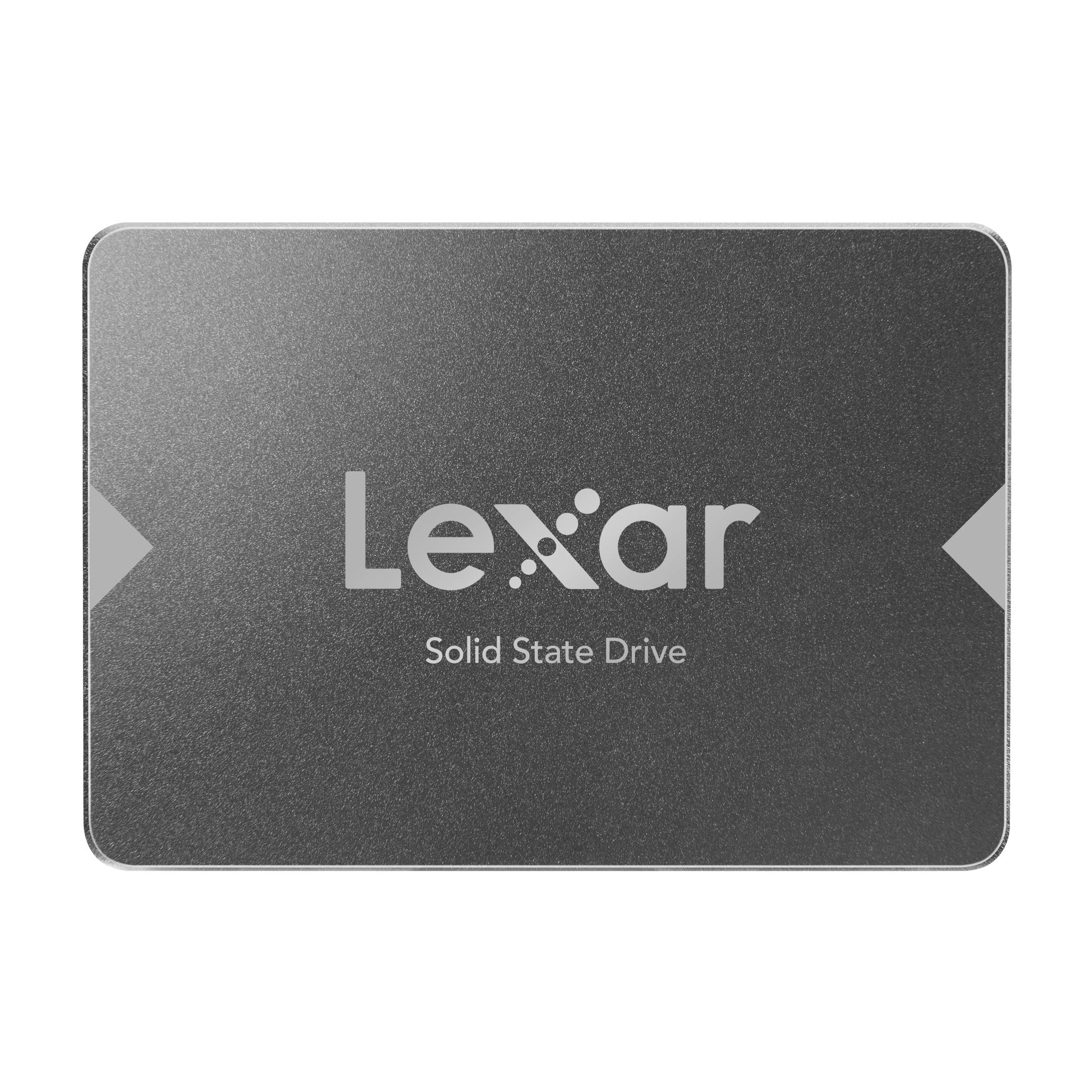 Lexar1TB NS100 SSD 2.5” SATA III Internal Solid State Drive, Up to 550MB/s Read, Gray (LNS100-1TRBNA)