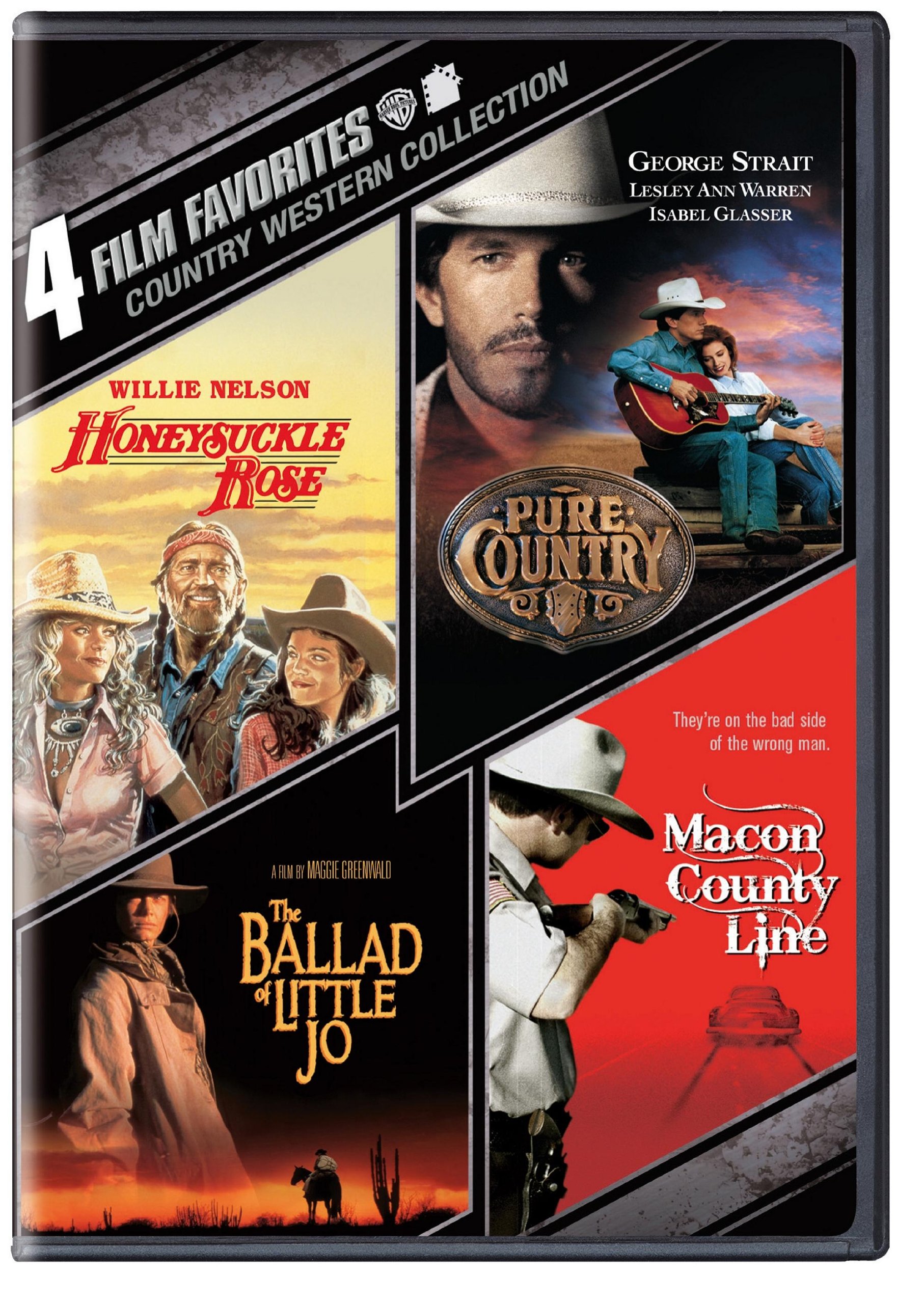 4 Film Favorites: Country Westerns (The Ballad of Little Jo, Macon County Line, Pure Country, Honeysuckle Rose)