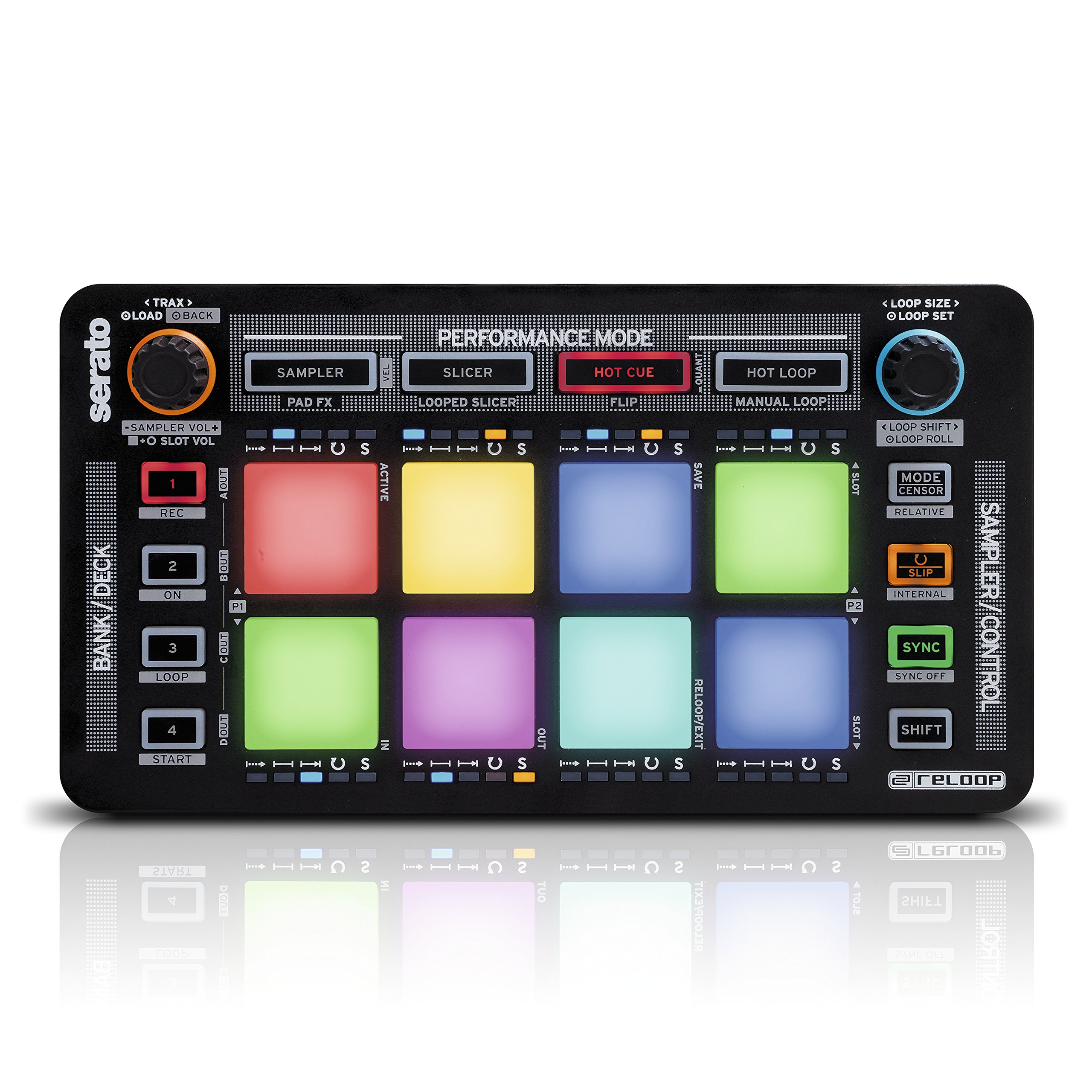 ReloopNeon USB Modular Pad Controller for Serato DJ