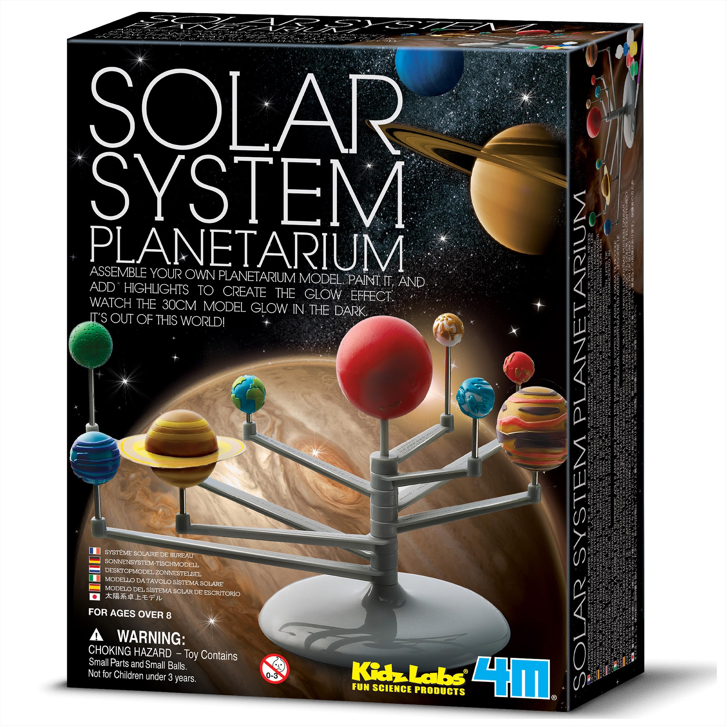 4M Kidz Labs Solar System Planetarium Model