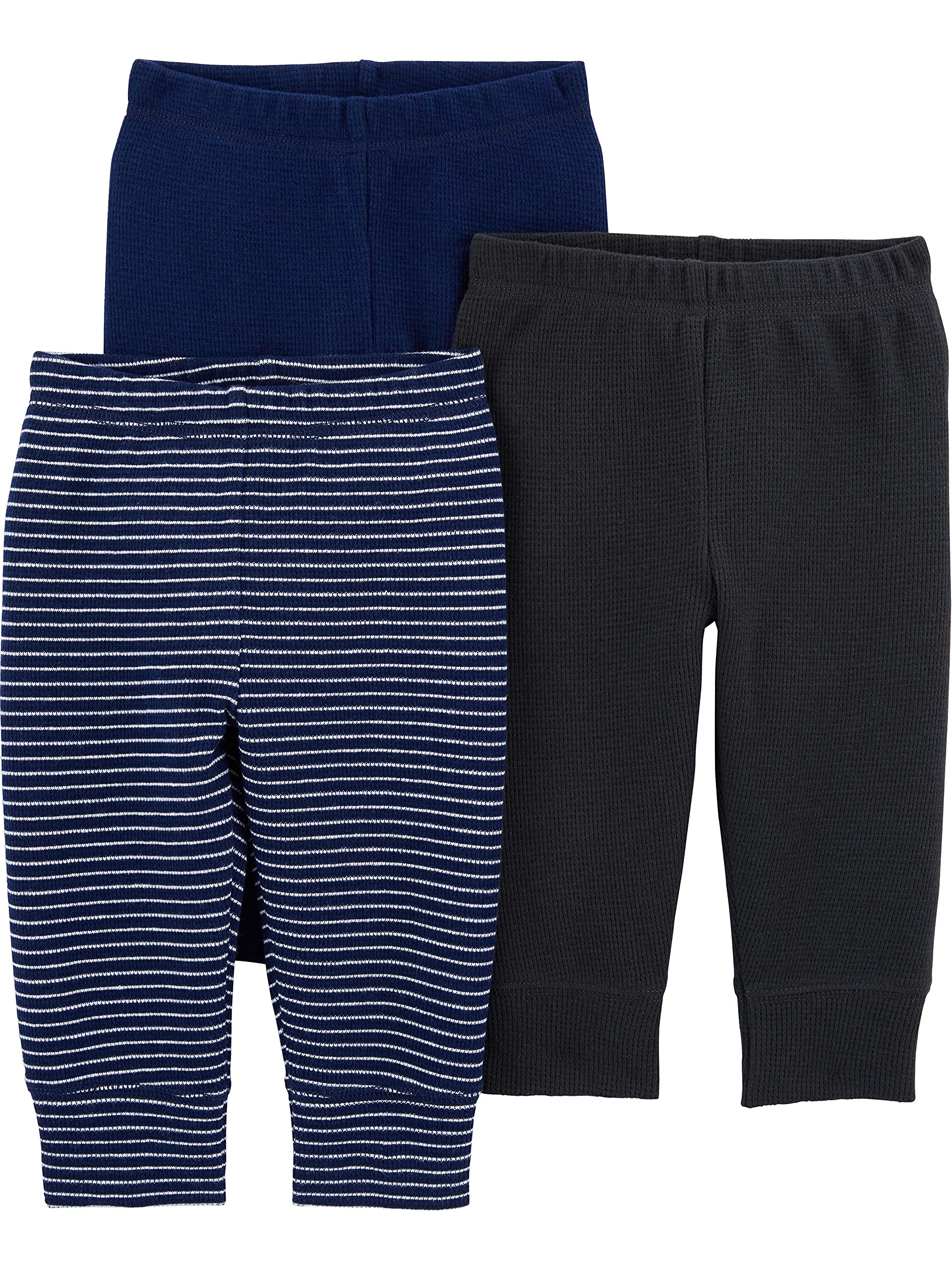 Simple Joysby Carter's baby-boys Baby Boys' 3-pack Thermal Pants Pants