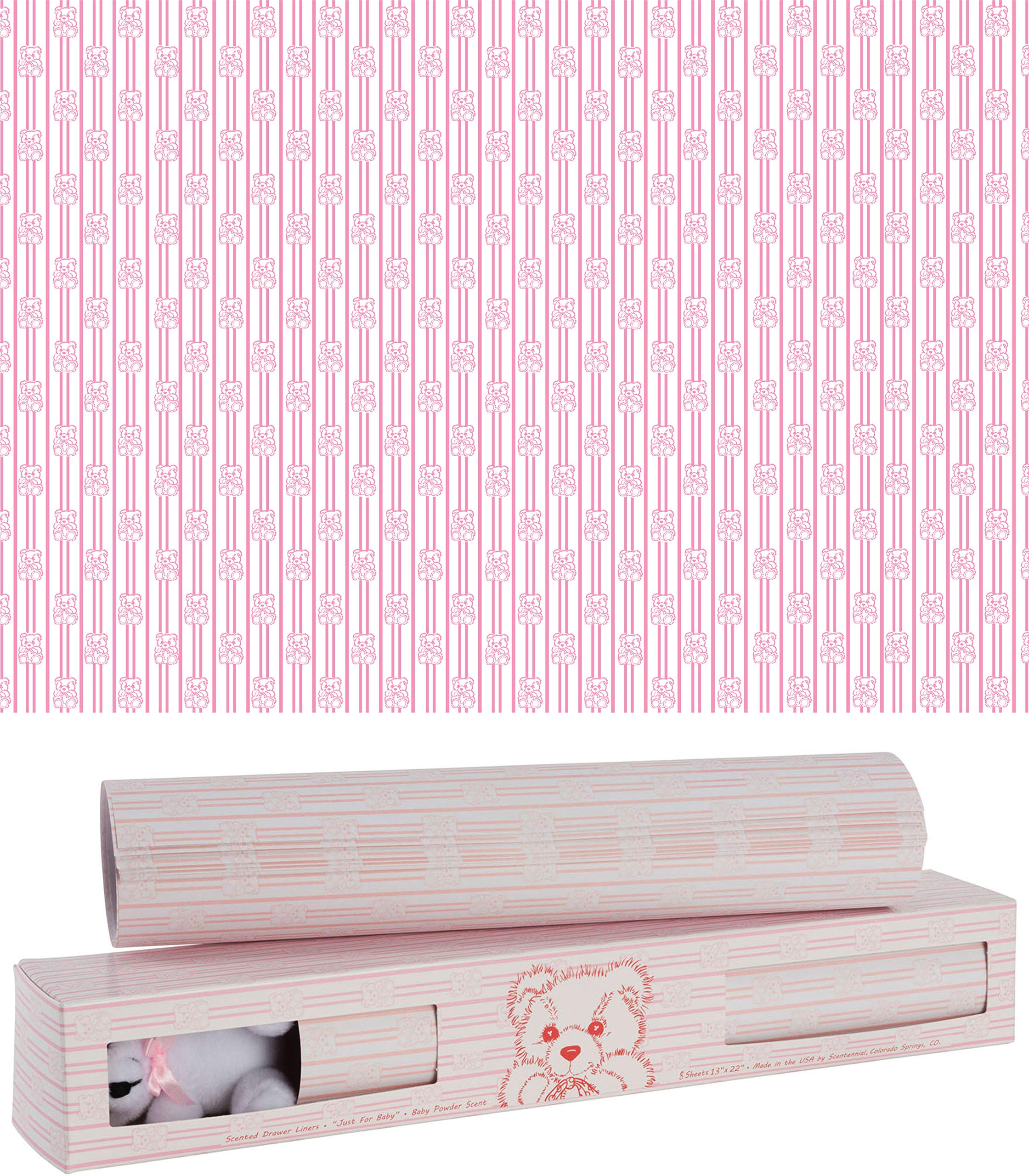 Baby Original Pink Scented Drawer Liner from Scentennials