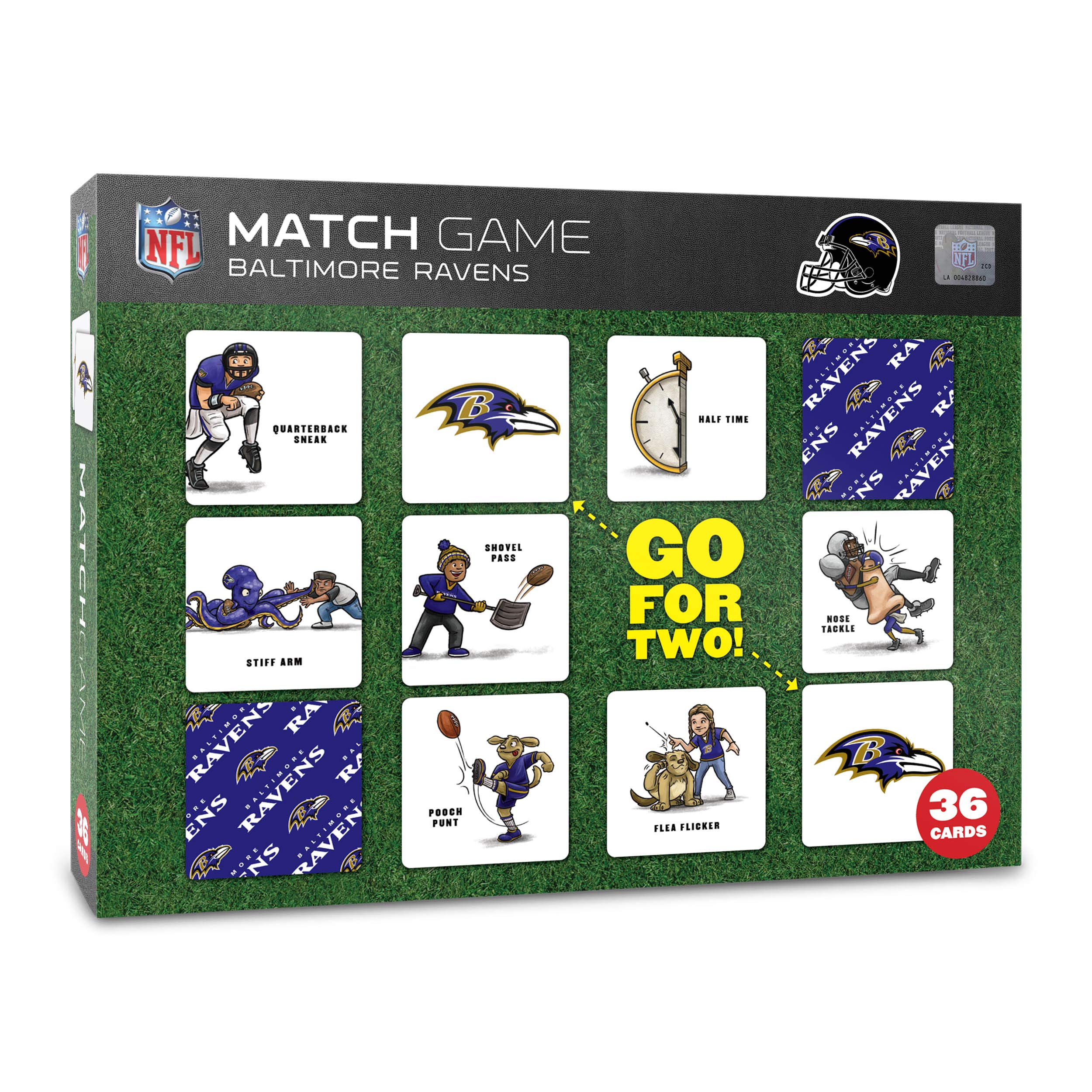 YouTheFanNFL Licensed Memory Match Game