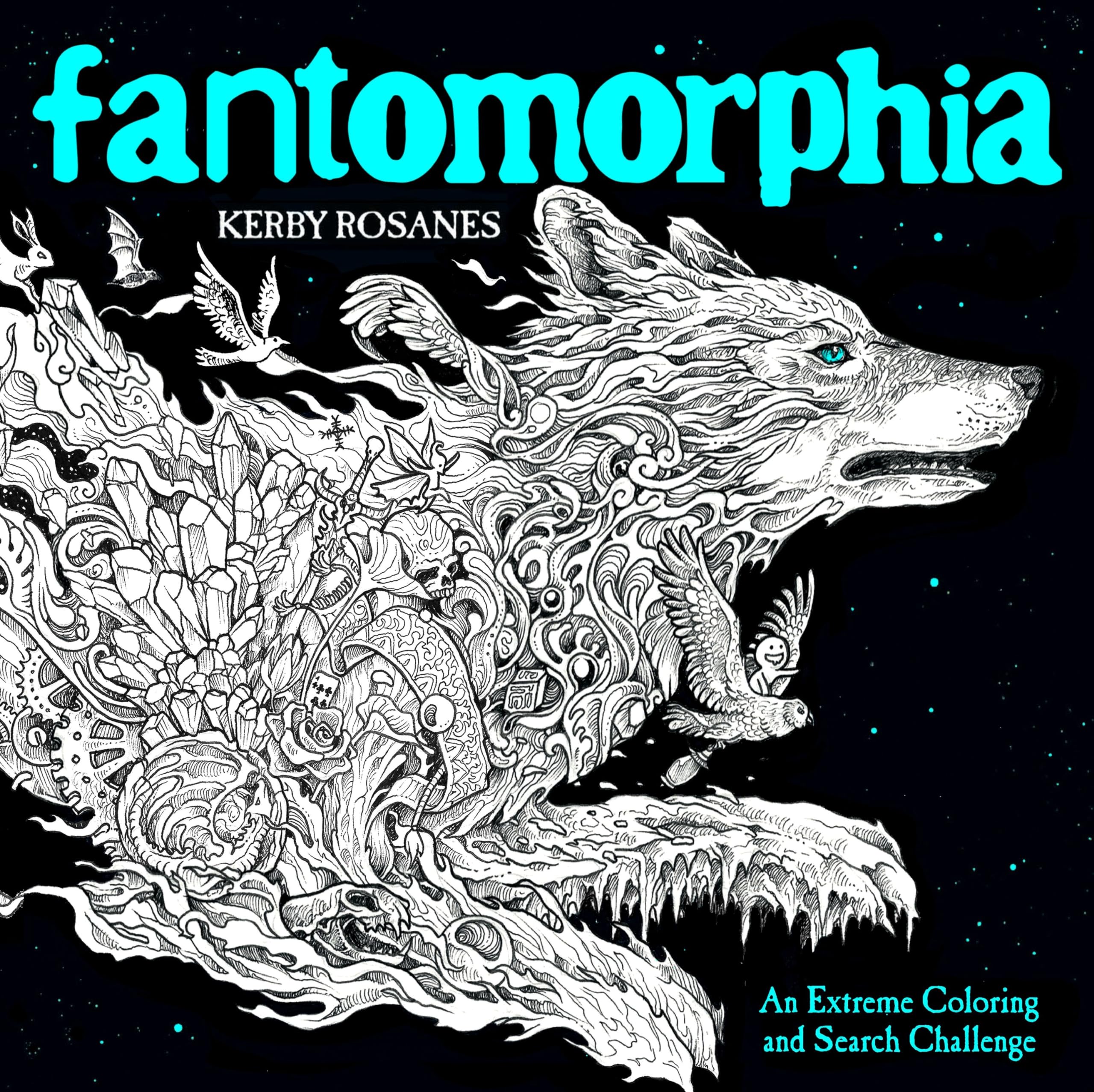 Fantomorphia: An Extreme Coloring and Search Challenge Paperback – 27 March 2018