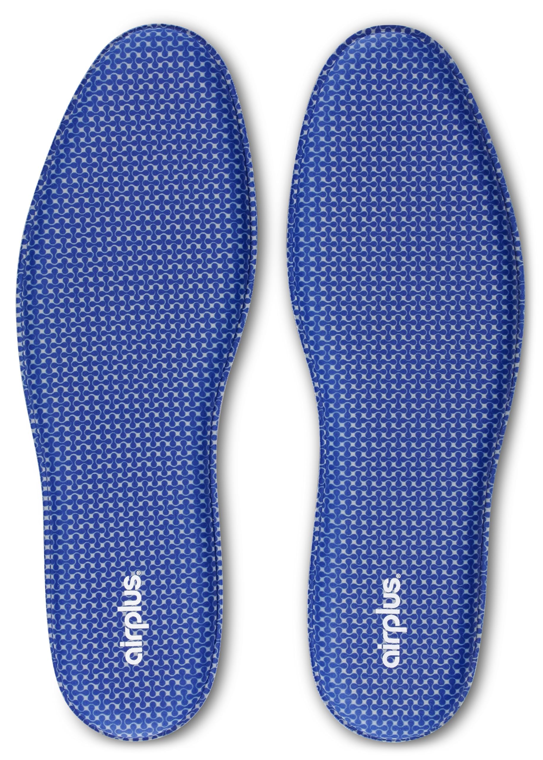 Airplus Memory Comfort Shoe Insoles with Memory Foam for Pressure Relief, Mens, Size 7-13