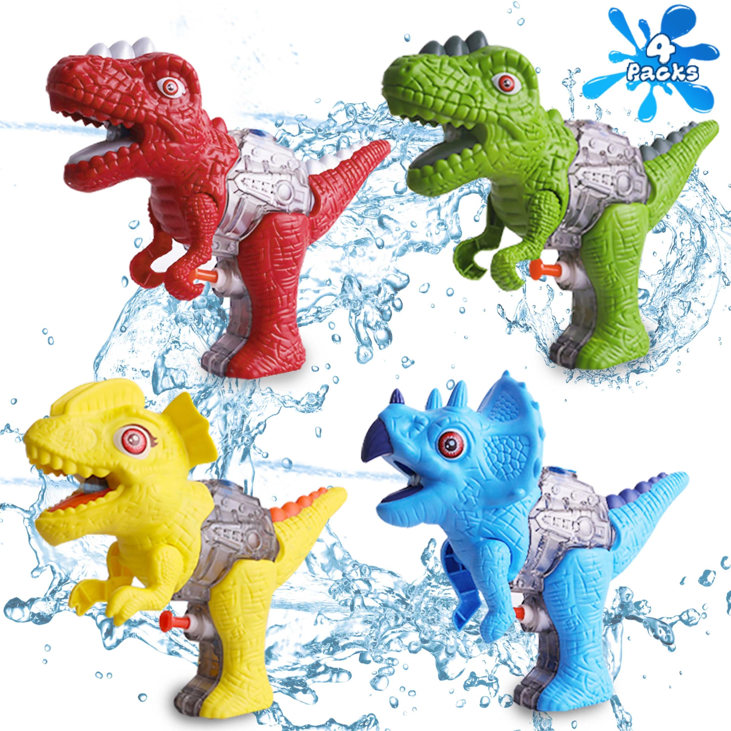 Water Guns for Kids, Small Dinosaur Water Pistols, Water Blaster Soaker Summer Swimming Pool Beach Party Favor Toys, Water Fighting Games for Boys & Girls Toddlers in Swimming Pool Yard Lawn