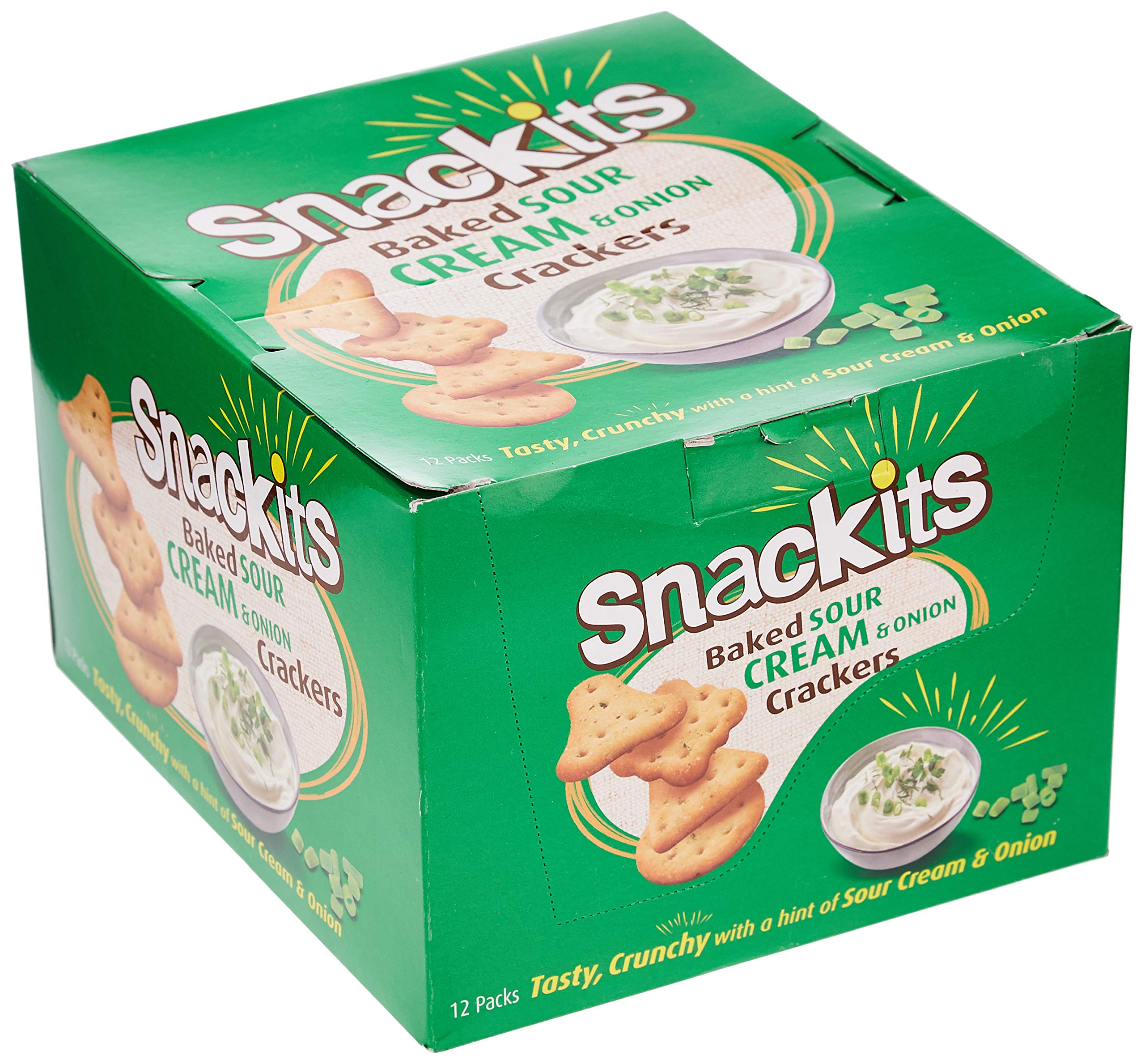 Nabil Snackits Sour Cream & Onion Baked Bites 12 x 40g