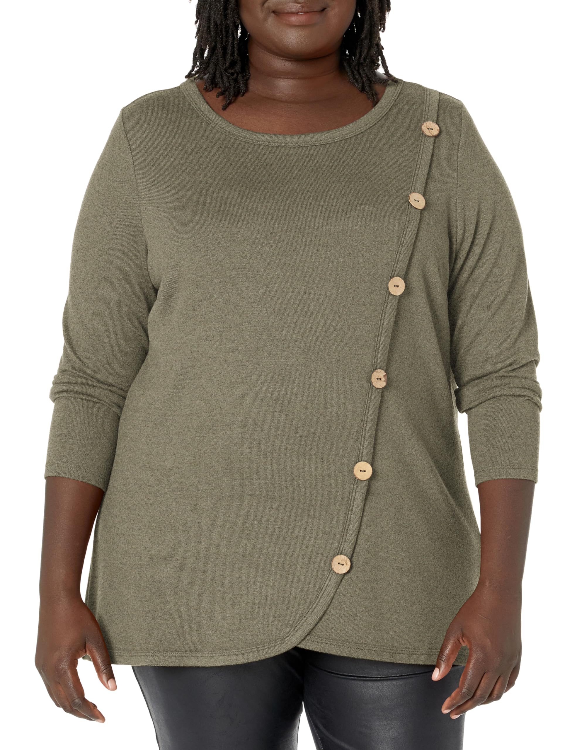 AvenueWomen's Plus Size Top Opal