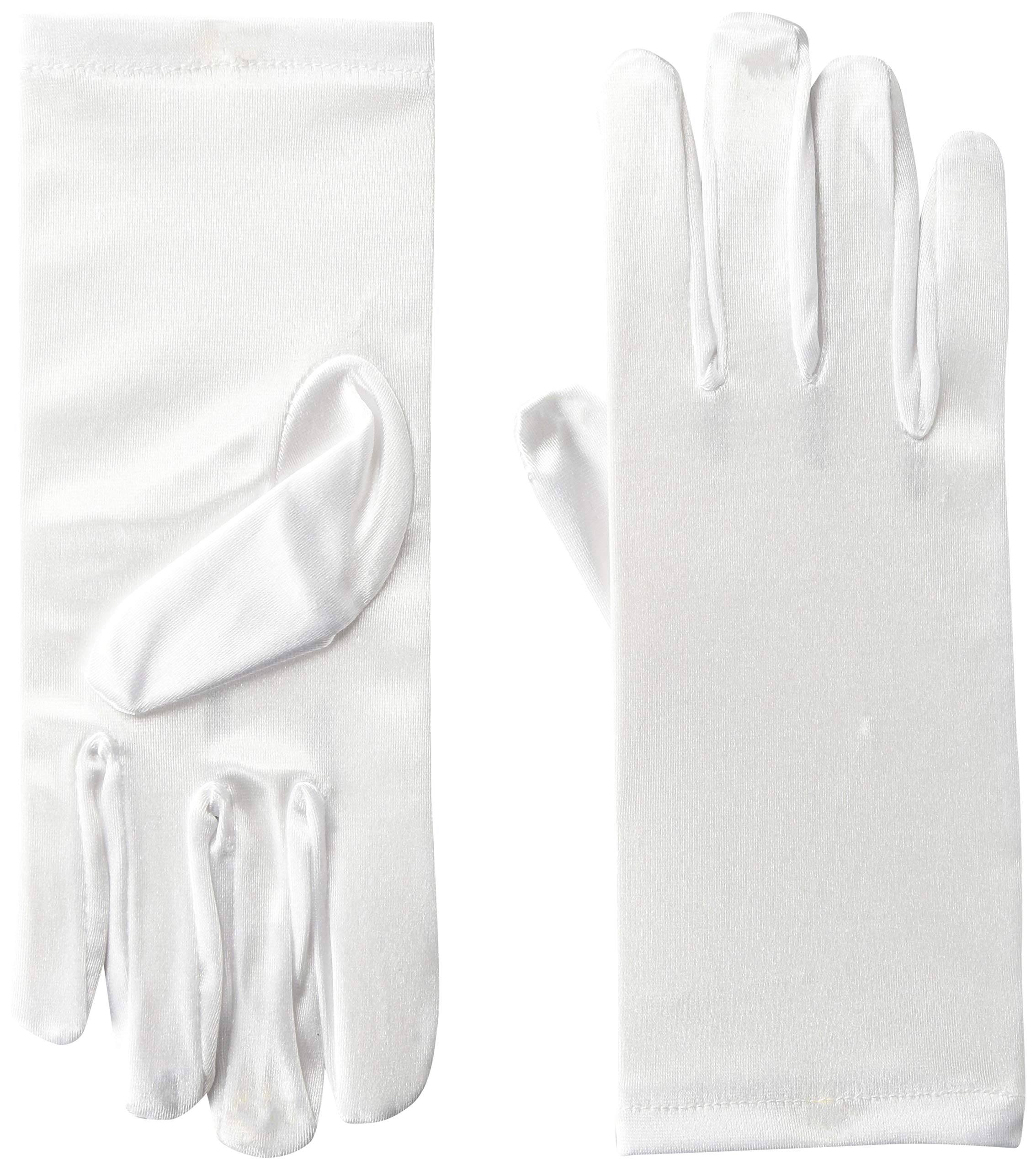 Pretty Me, USA girls Communion Flower Girl Special Occastion Satin Gloves Gloves