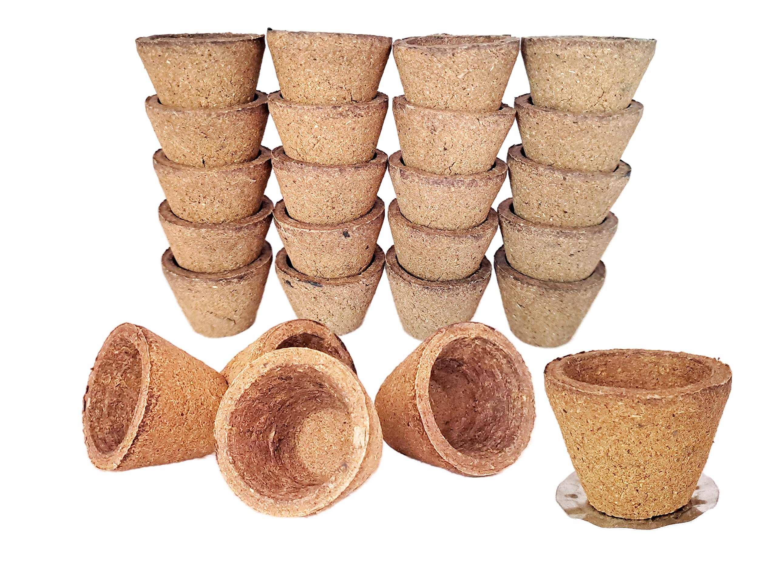 Satguru Cow Panchgavya Dhuni Cups (Empty), Sambrani Dhoop Cups (100 Pieces)