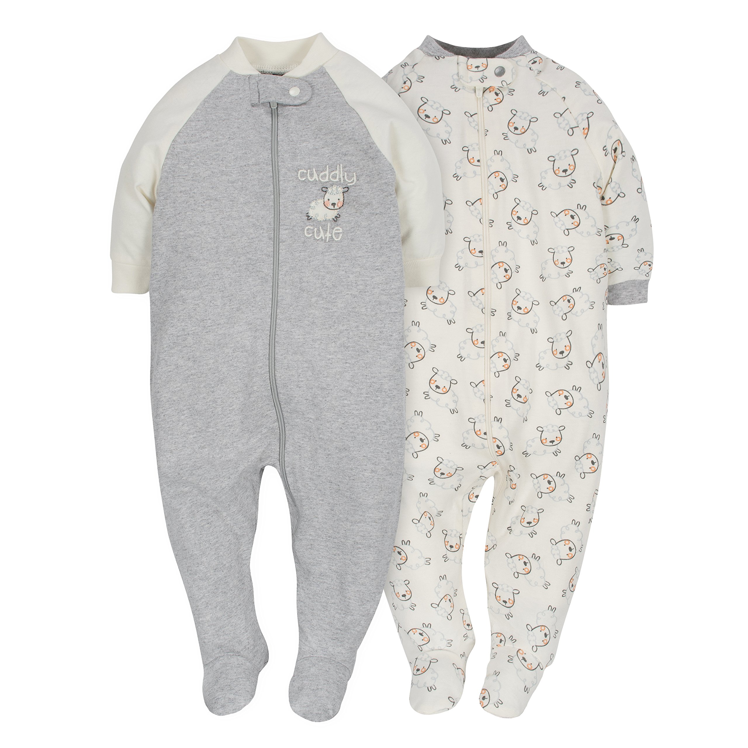 GerberBaby Girls Toddler Sleepers