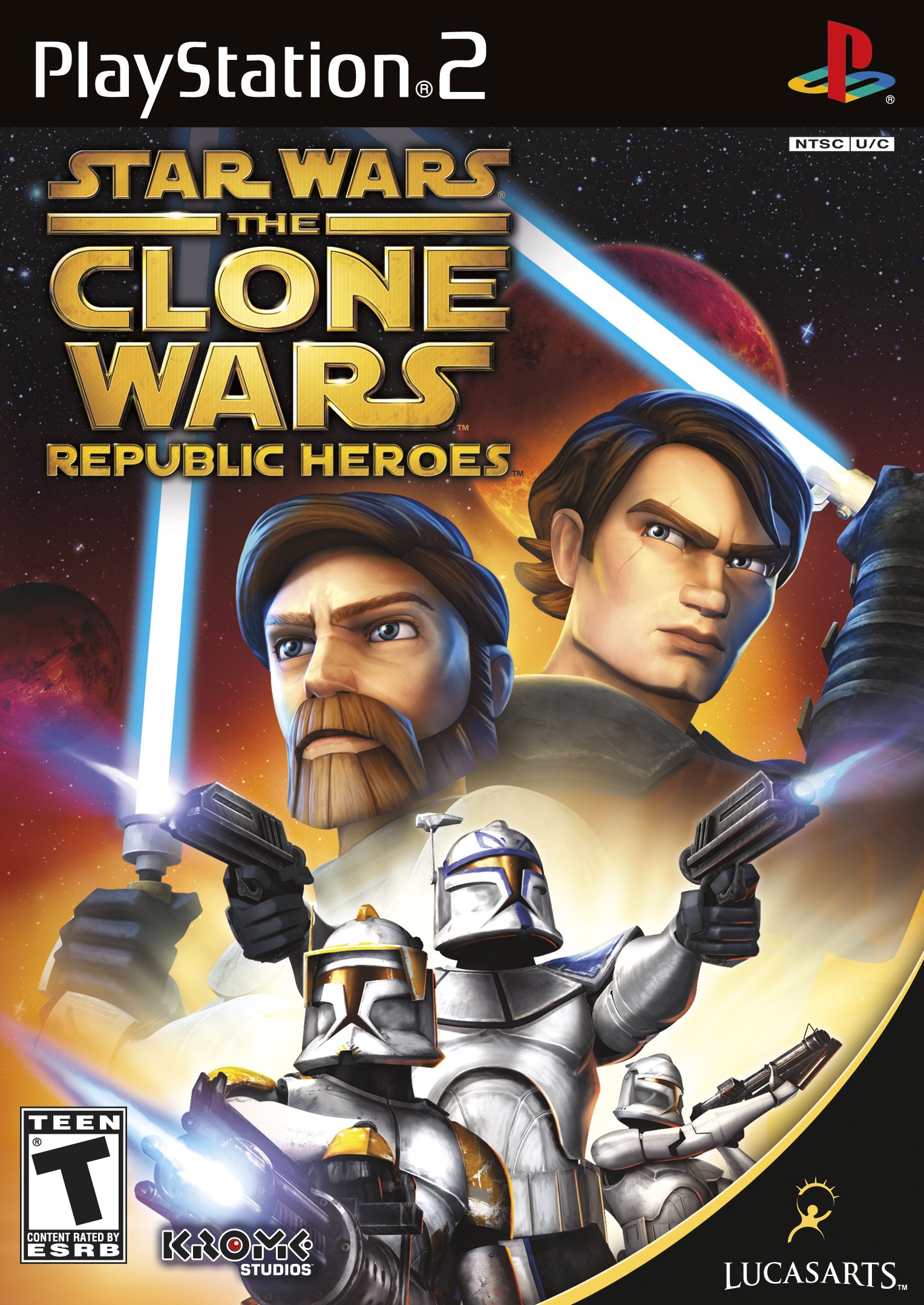 LucasArts Star Wars the Clone Wars: Republic Heroes - PlayStation 2