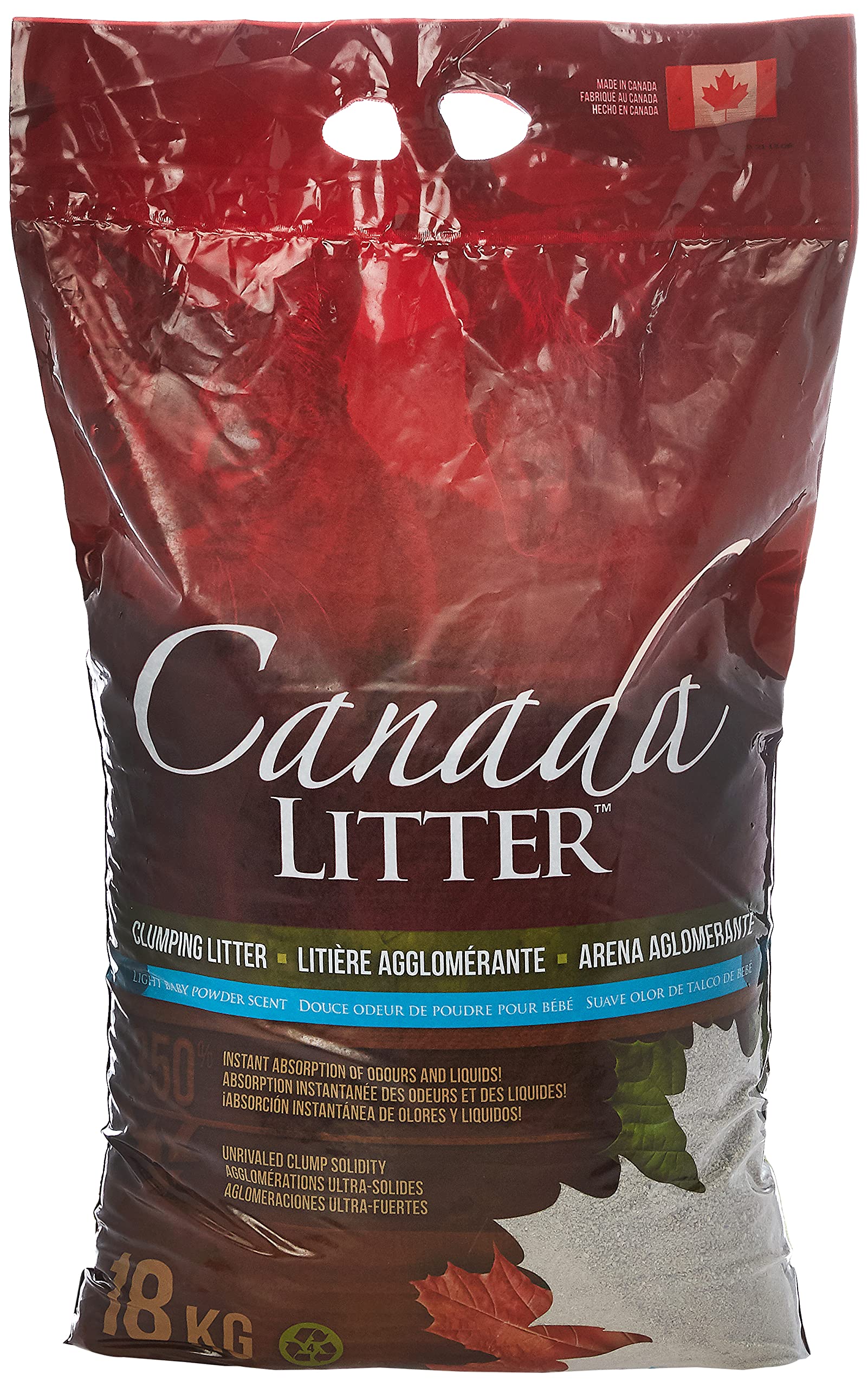 Canada Litter Baby Powder, Grey, 18 Kg