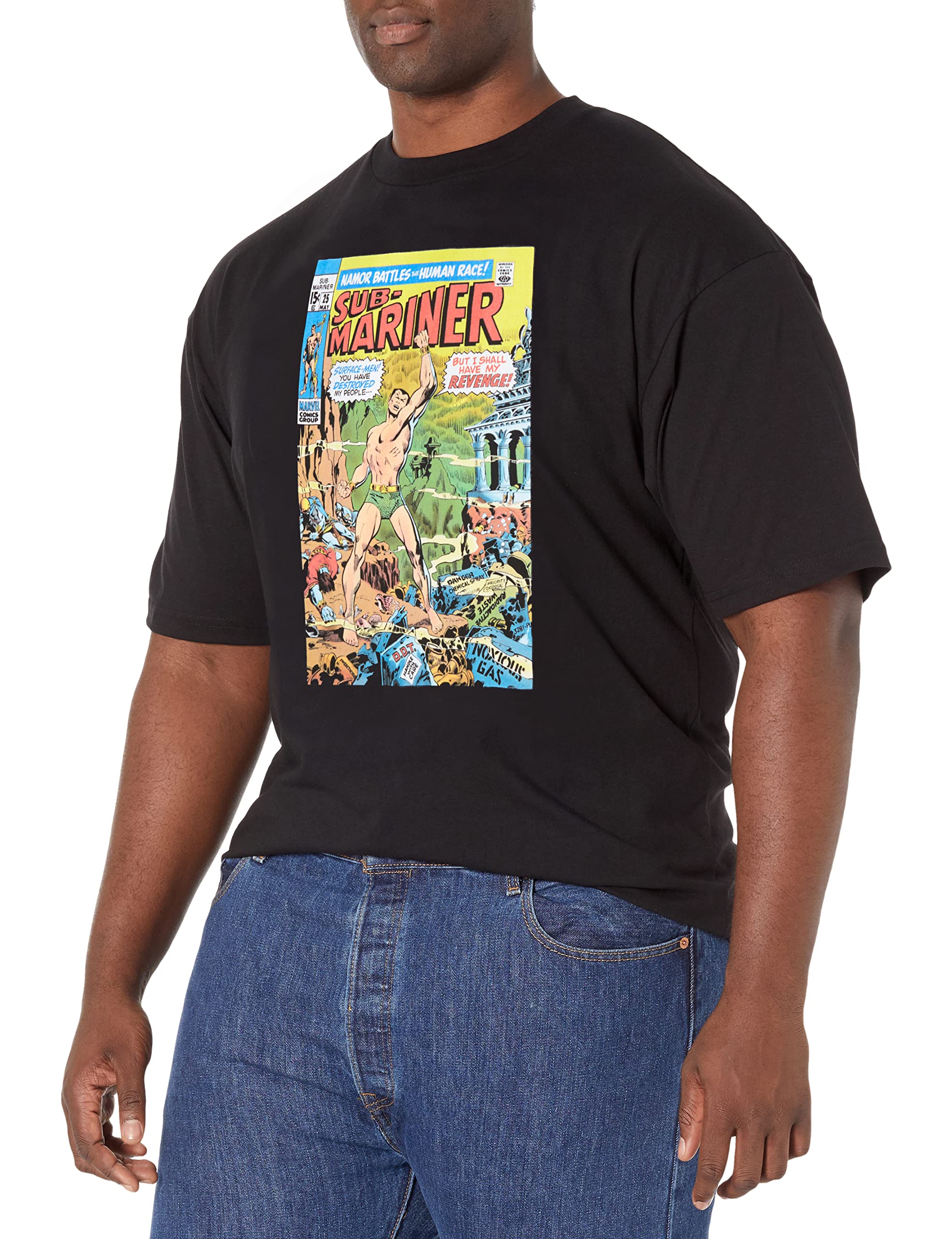 Marvelmens Sub-mariner Cover T-Shirt