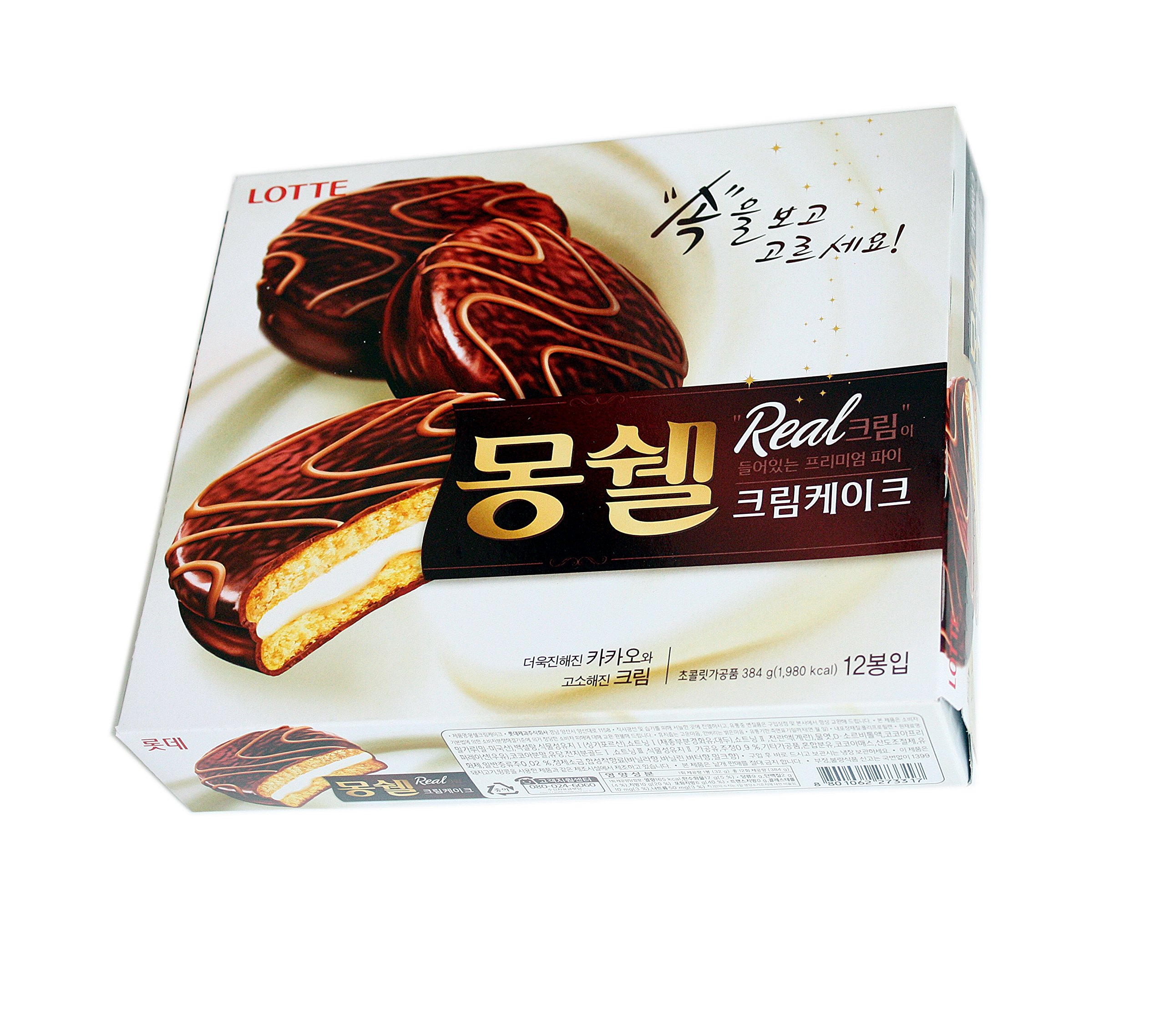 Lotte Mon Cher Cream Cake 12packs