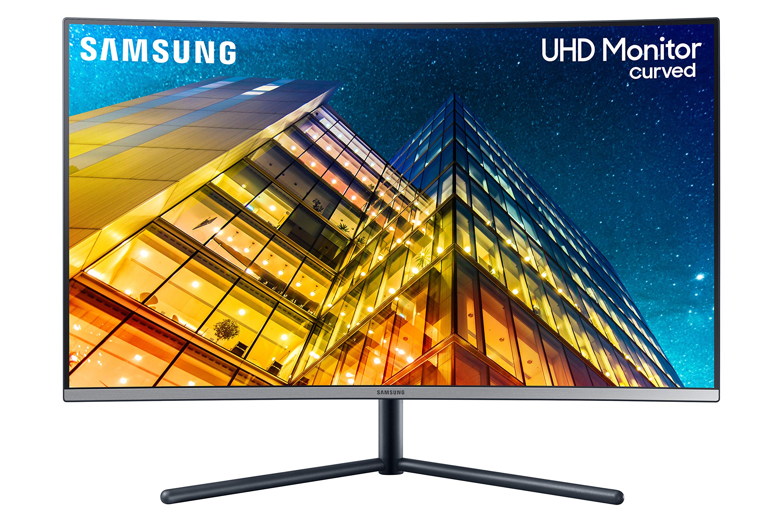 Samsung LU32R590CWPXXU 32" Curved 4K Monitor - Ultra HD 3840 x 2160, 1500R, HDMI, Displayport