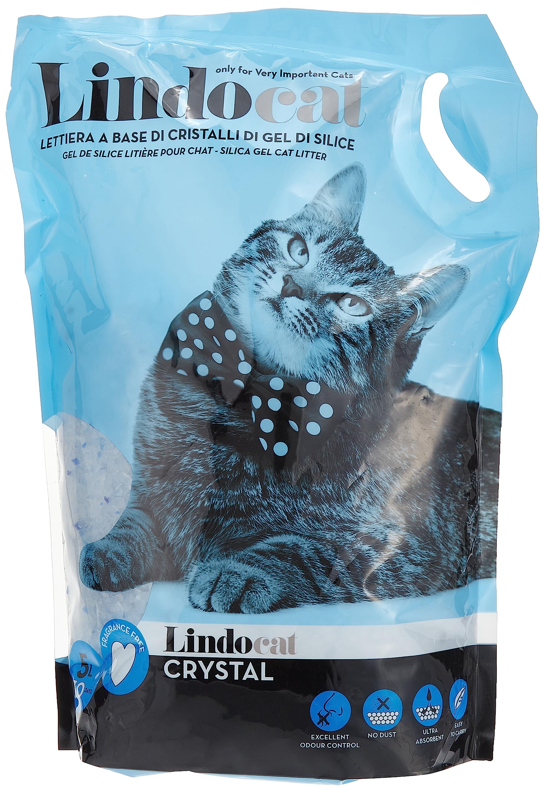 Lindocat Crystal (slicagel) 5 L, standard