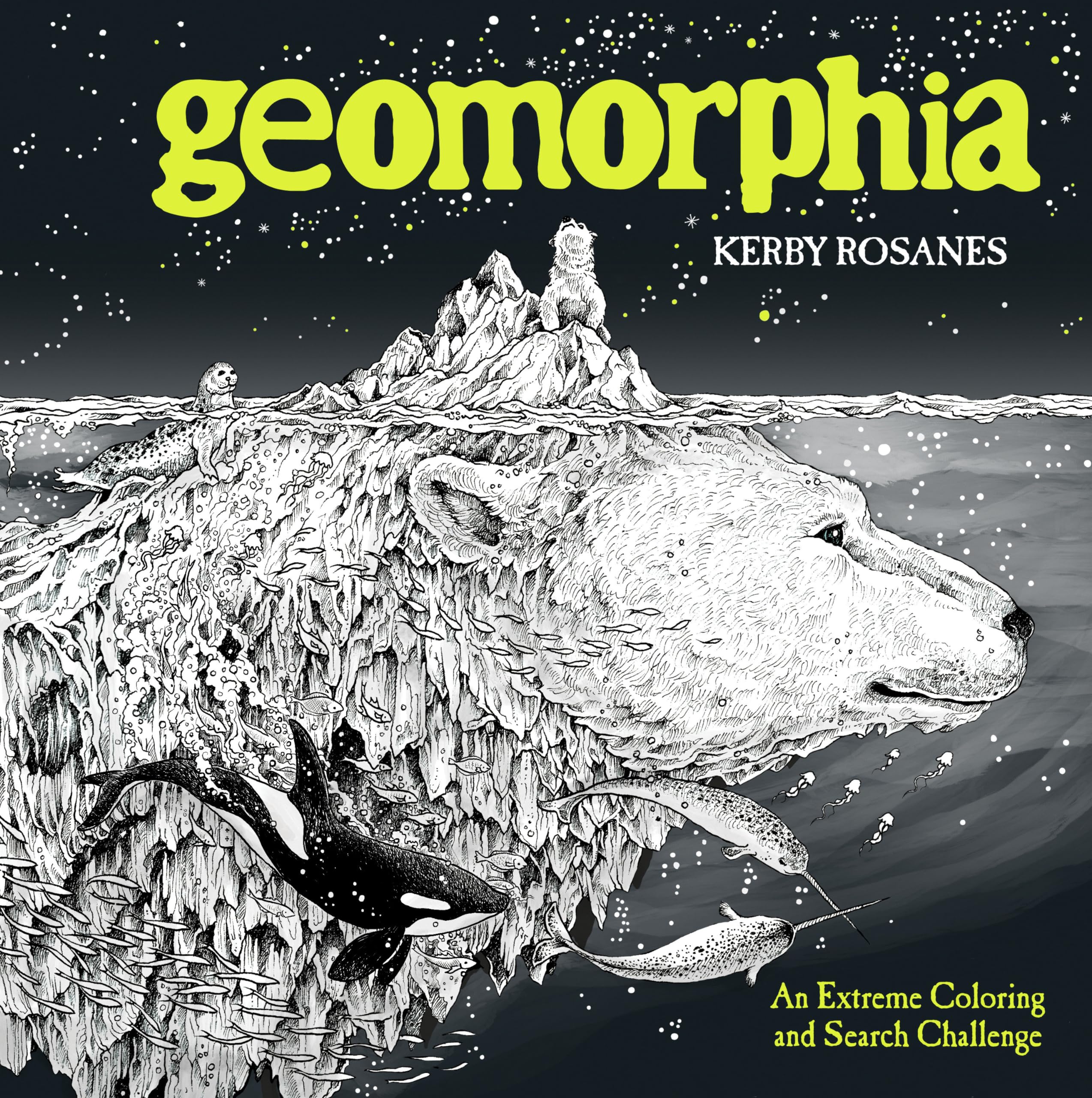 Geomorphia: An Extreme Coloring and Search Challenge Paperback – Coloring Book, 2 October 2018