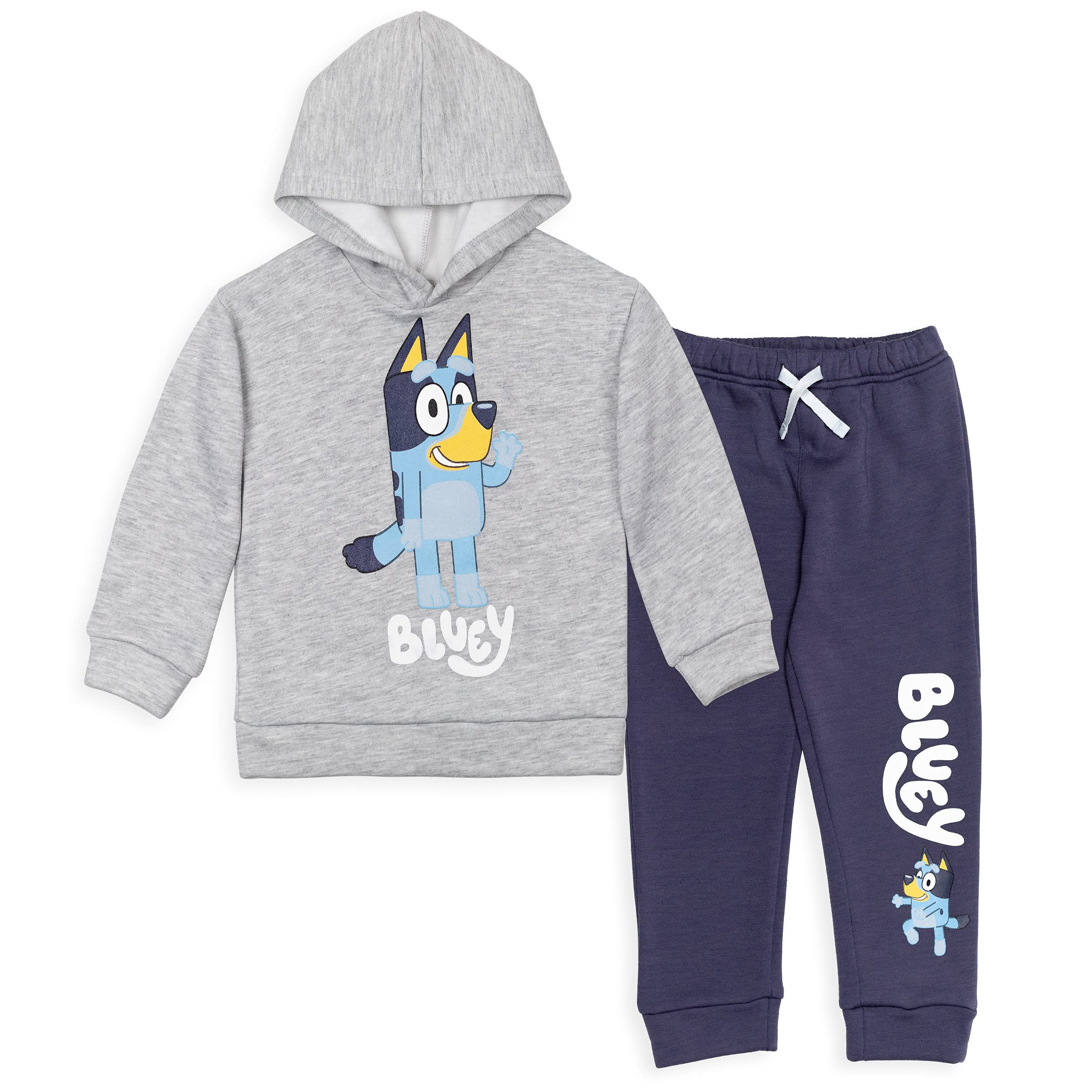 Bluey Bingo Fleece Hoodie and Pants Outfit Set Toddler to Little Kid