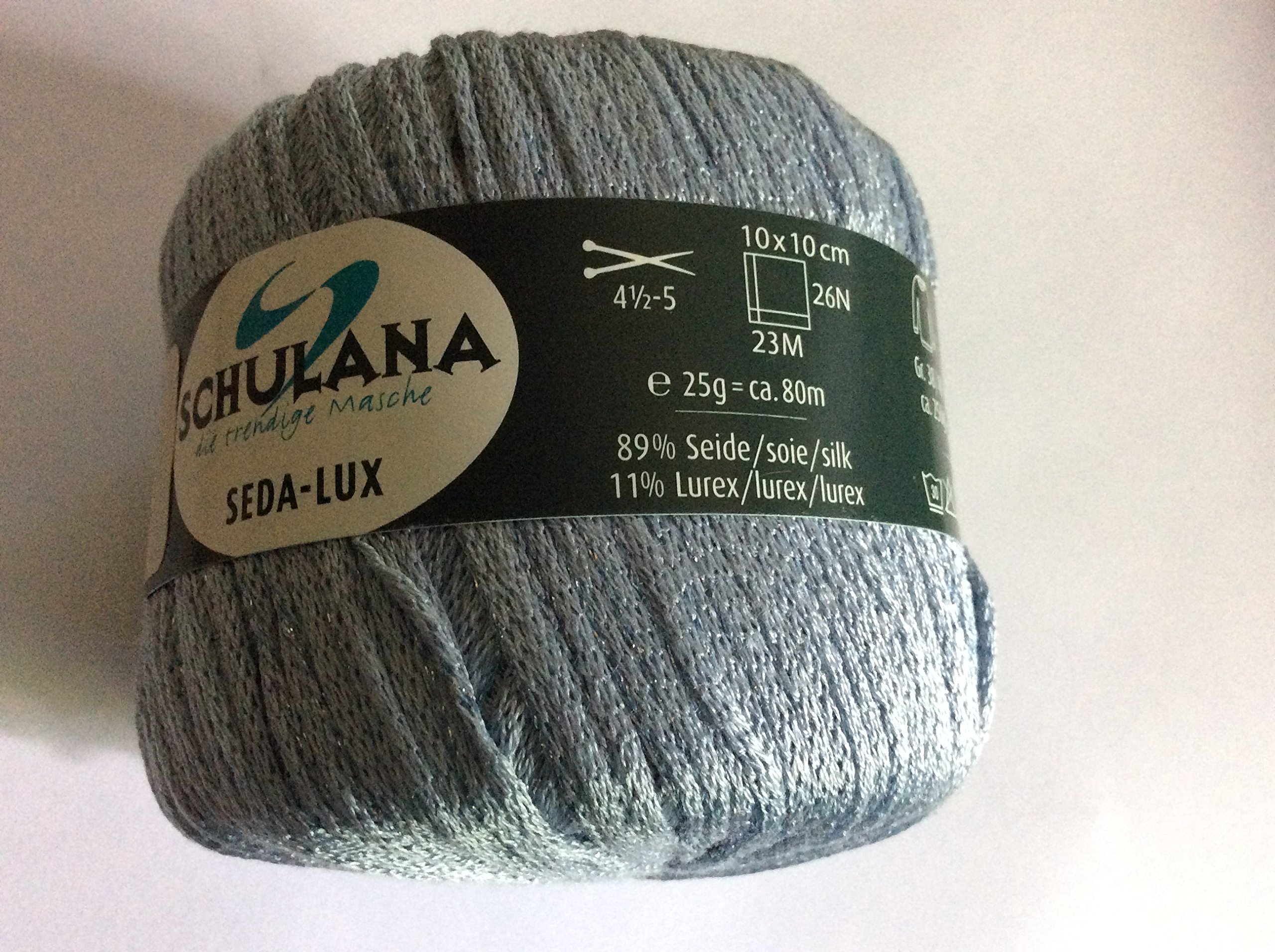 Schulana Seda-Lux #11 Powder Blue - Silk with Metallic Sparkle