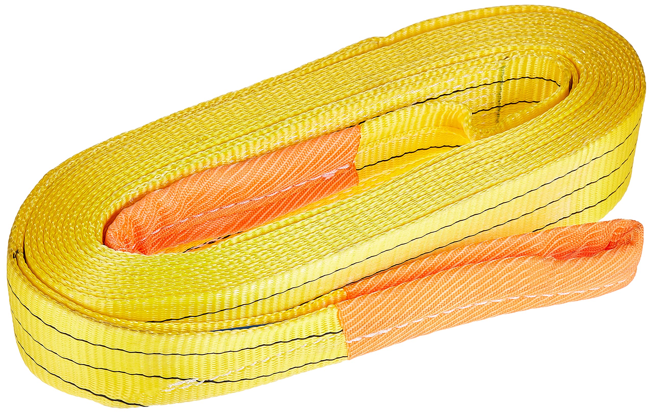 Xcessories 3 Inch 10 Meter Heavy Duty Tow Straps, Yellow