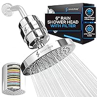 SparkPod Luxury Filtered Shower Head Set 23 Stage Shower Filter Deals