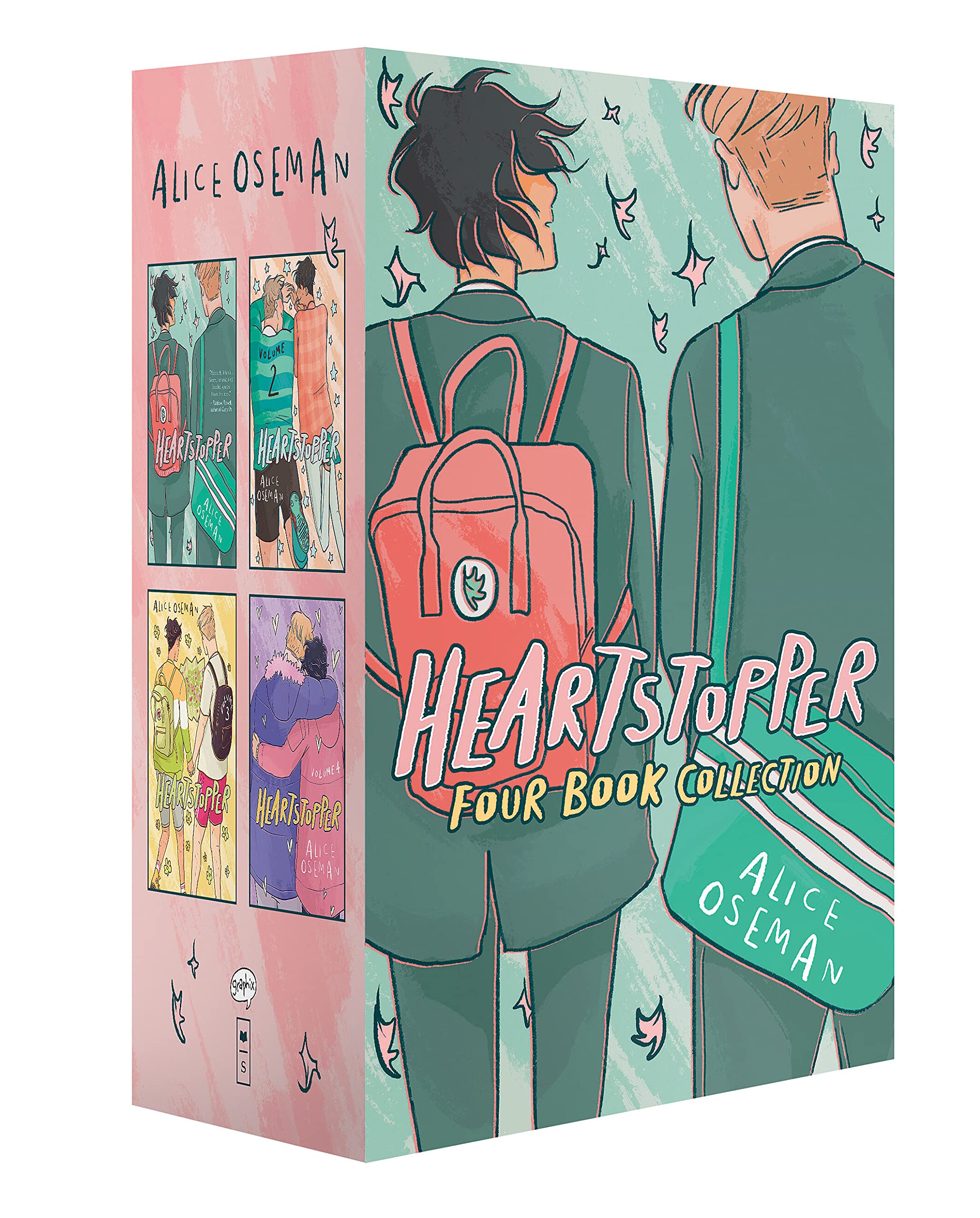 Heartstopper #1-4 Box Set Paperback – August 1, 2023