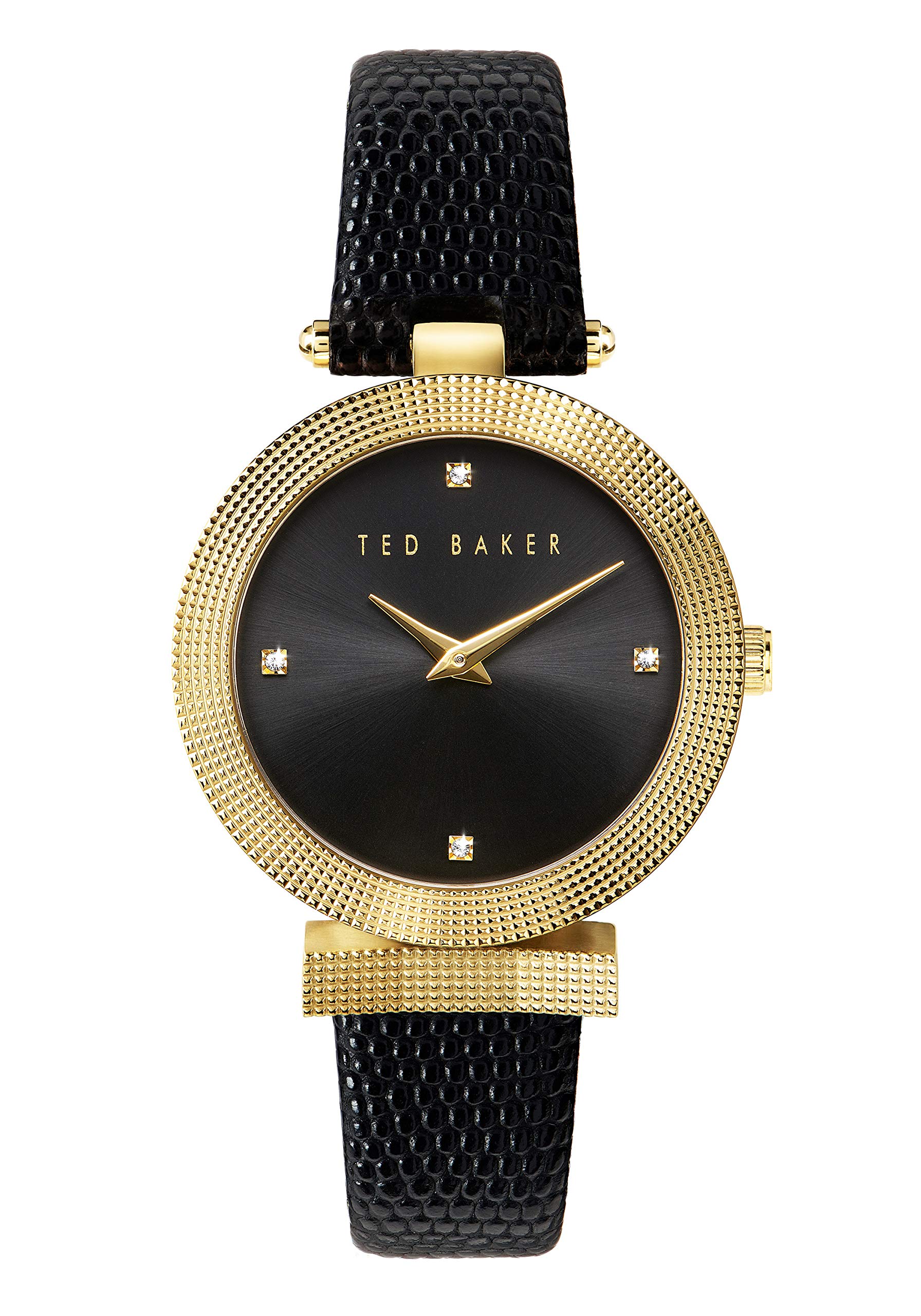 Ted Baker36 mm Bow 2-Hand Watch, Black, One Size, 36 mm Bow 2-Hand Watch