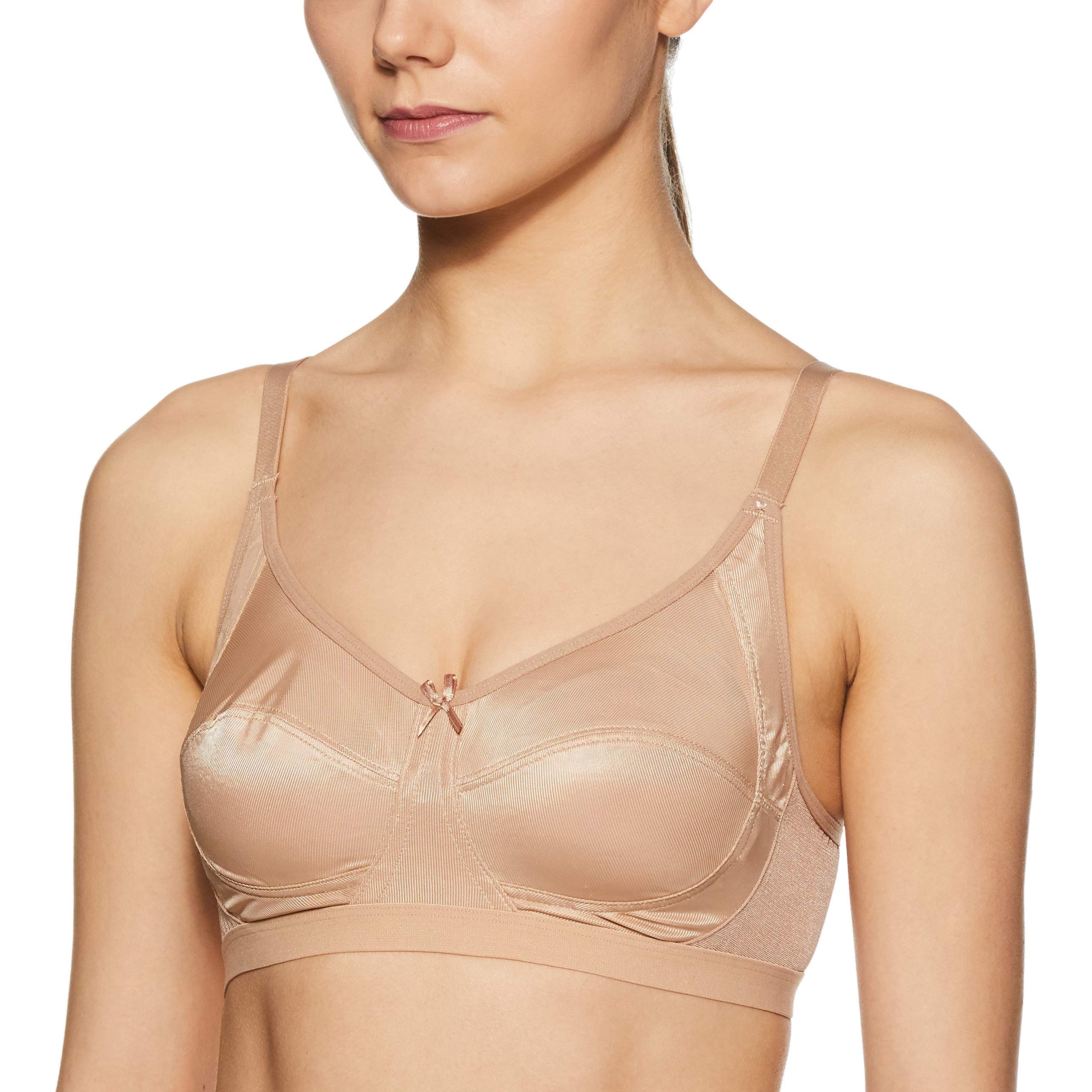 AmanteNon Padded Wirefree Full Coverage Everyday T-Shirt Bra Nude 32C