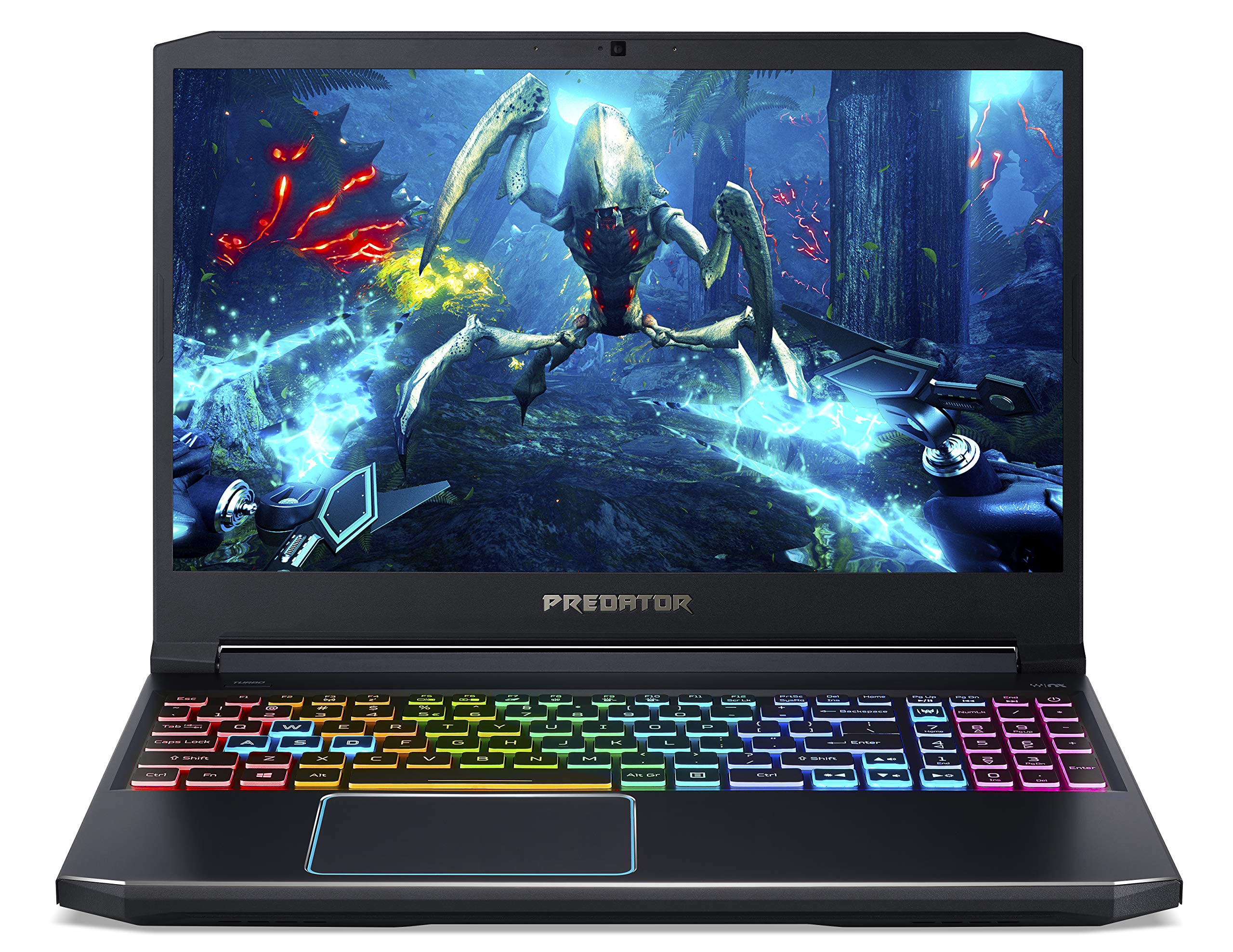 Acer Predator Helios 300 Gaming Laptop PC, 15.6" Full HD 144Hz 3ms IPS Display, Intel i7-9750H, GeForce GTX 1660 Ti 6GB, 16GB DDR4, 512GB NVMe SSD, RGB Keyboard, PH315-52-72RG