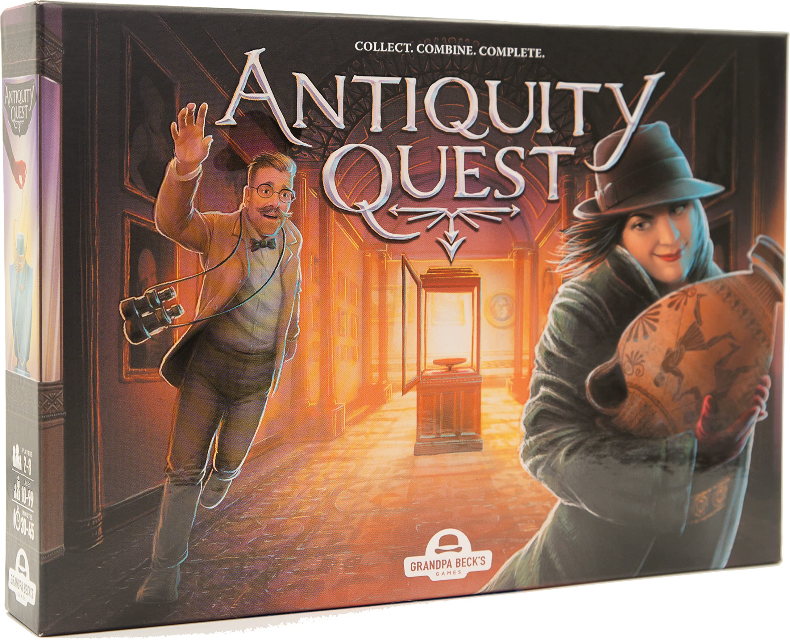 Antiquity Quest | A Set Collection Game from The Creators of Cover Your Assets & Skull King, Grandpa Beck's Games | 2-8 Players 10+