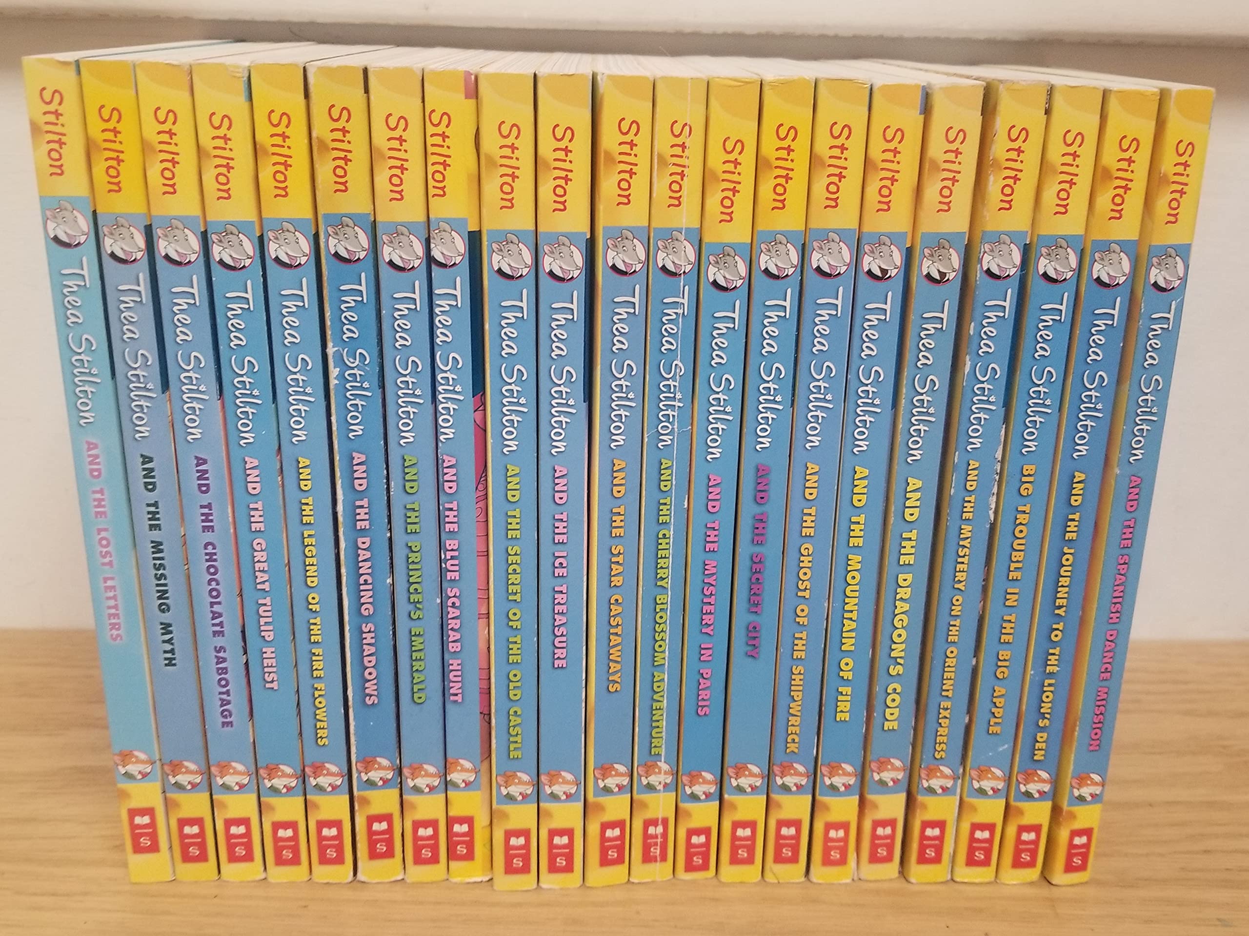 Scholastic THEA STILTON BOX SET (Set of 20 Books) Product Bundle – Big Book