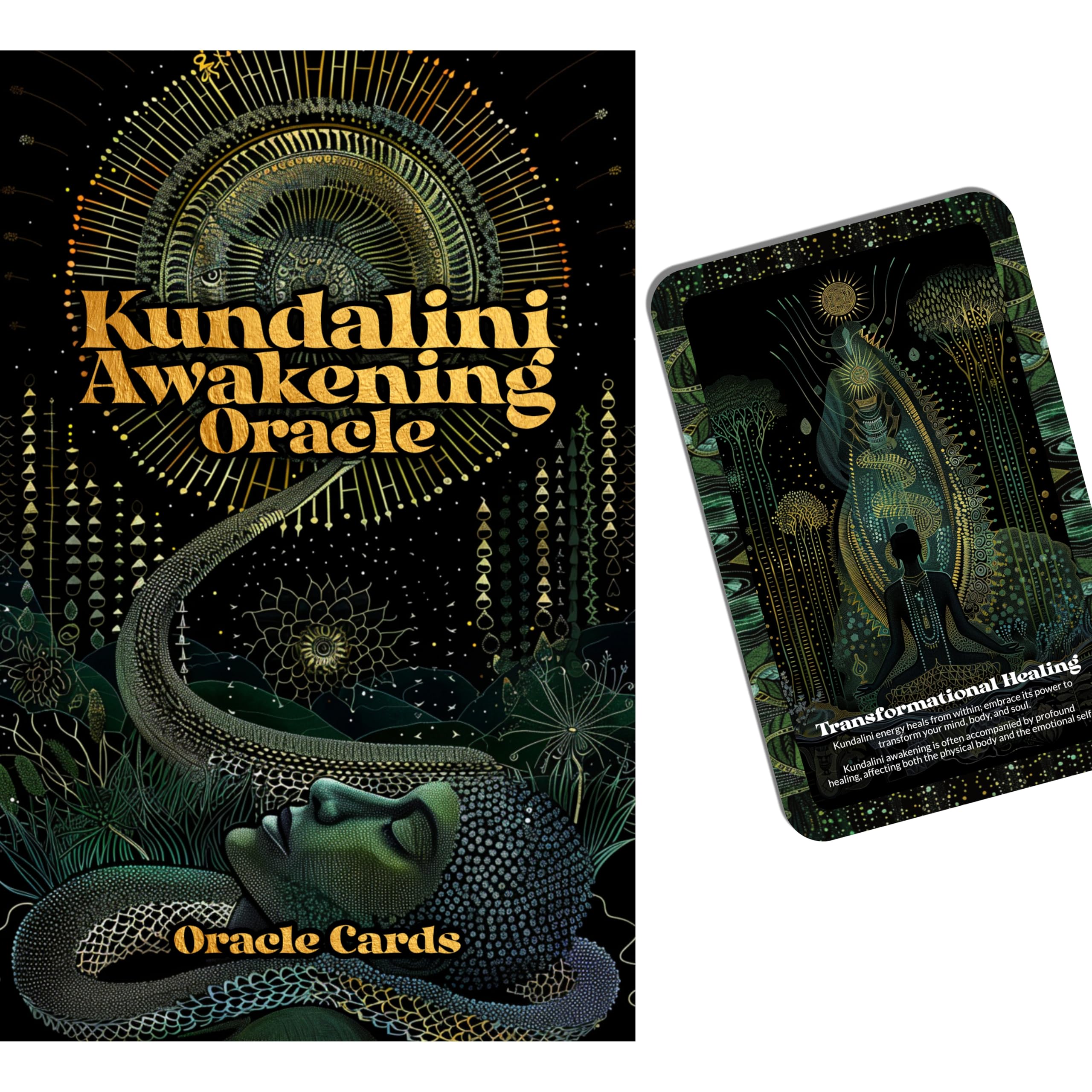 IBIZA TAROT Kundalini Awakening Oracle - 22 Oracle Cards - Igniting your spiritual energy - By Symbolika - Vision Cards - Divination Tool