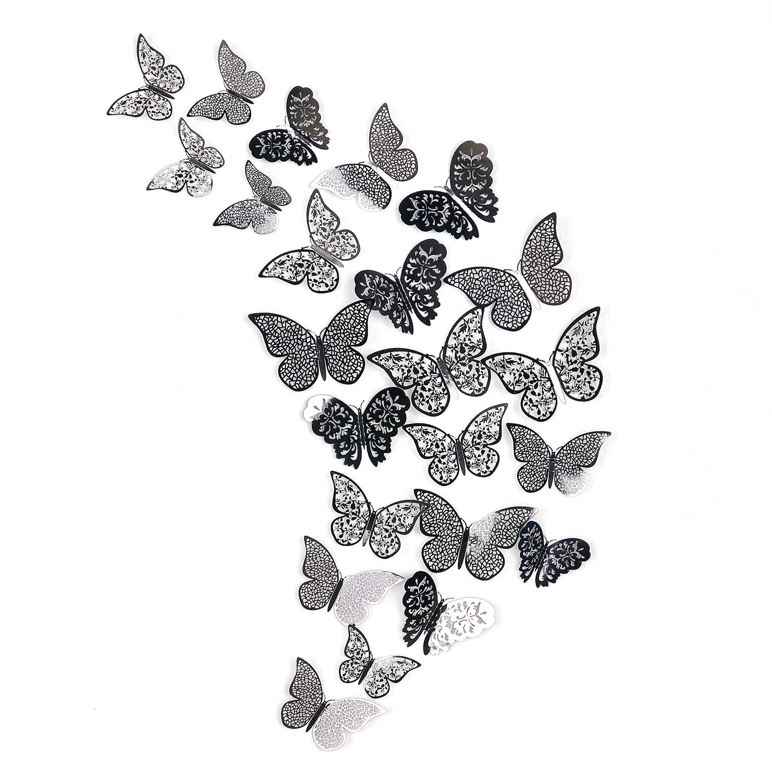 Black Grey Butterfly