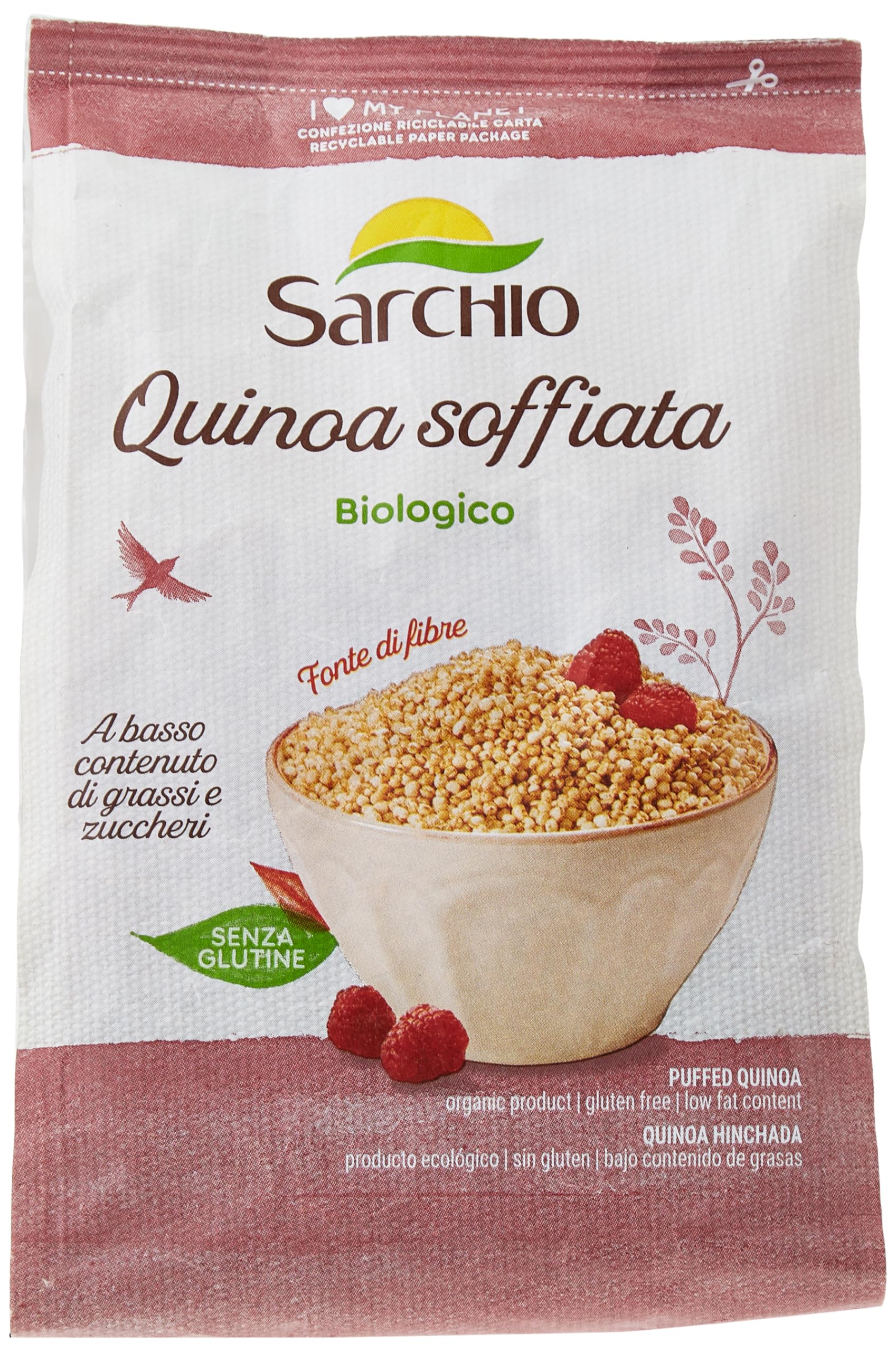 Sarchio Puffed Quinoa - 125 gm