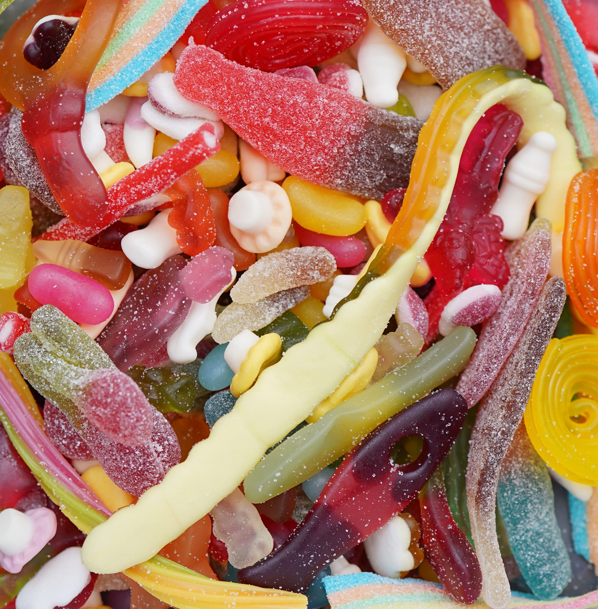 The Enchanted | Large Pick & Mix | Quality Retro Fizzy Sweets Pouch | Pick n Mix 800g