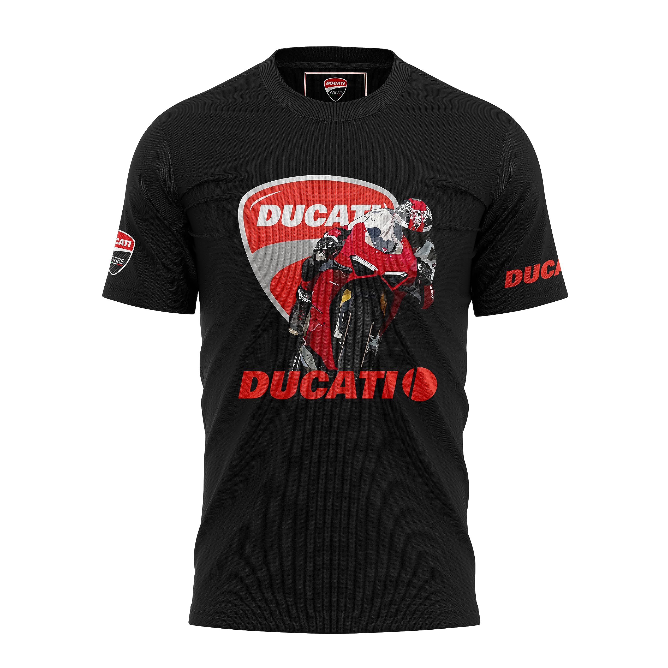 streetsoul moto apparelsDucati Panigale Printed Cotton t-Shirt | Biker Tshirt