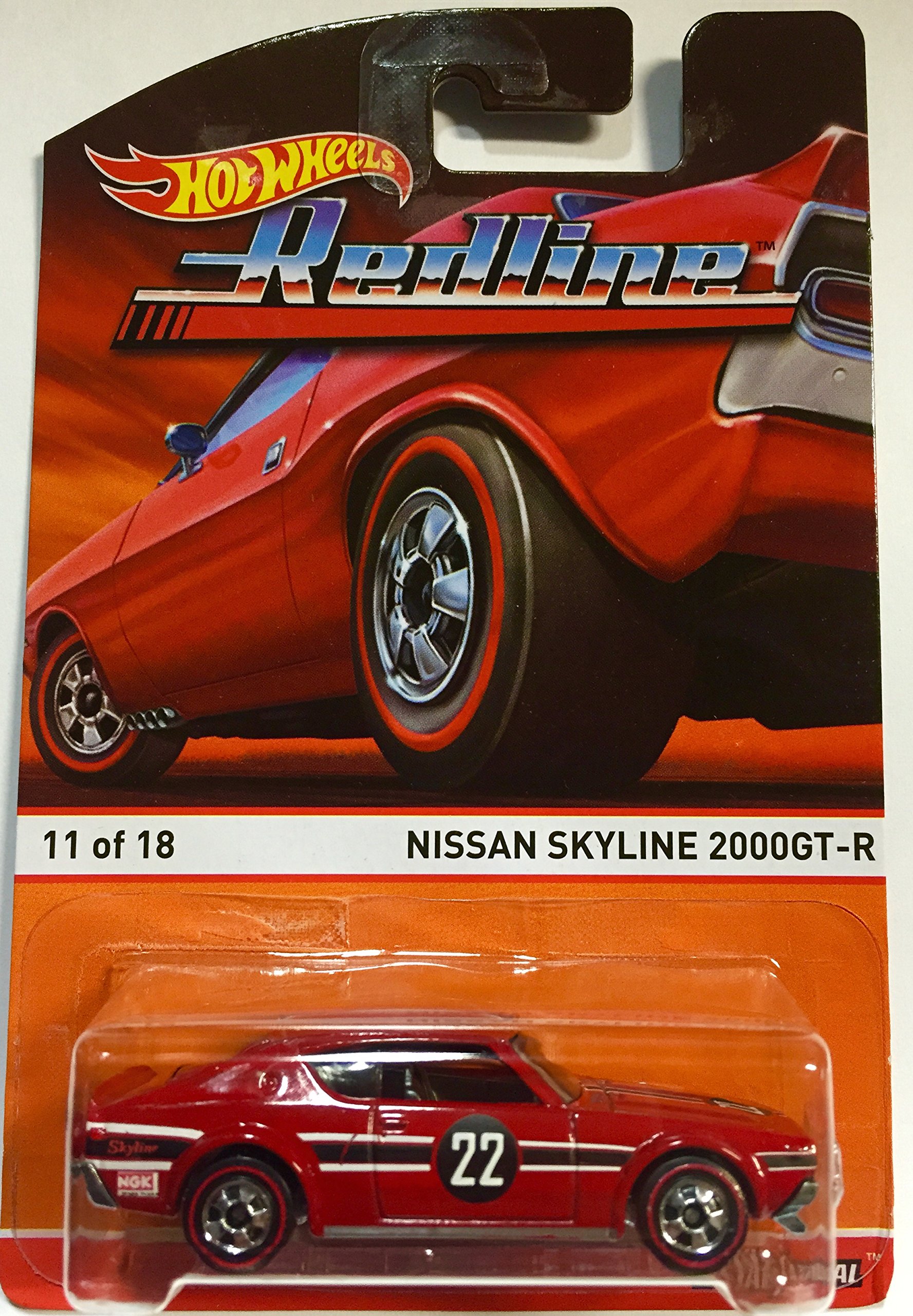 Hot Wheels Redline Heritage Series 11 of 18 - Nissan Skyline 2000GT-