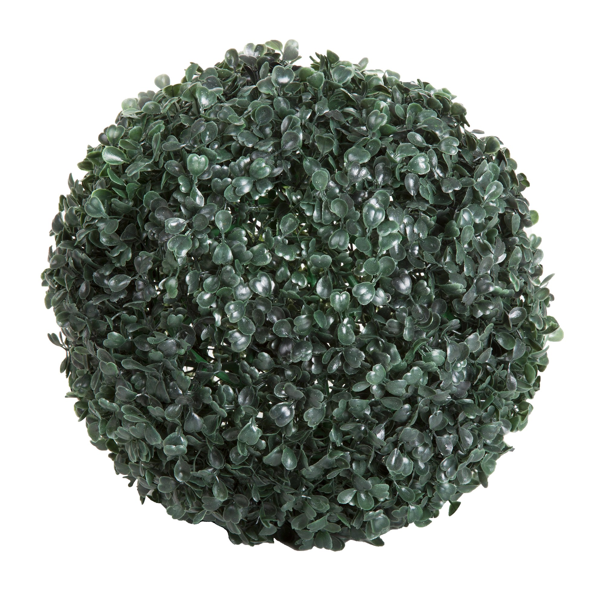 Artificial ball topiary plants