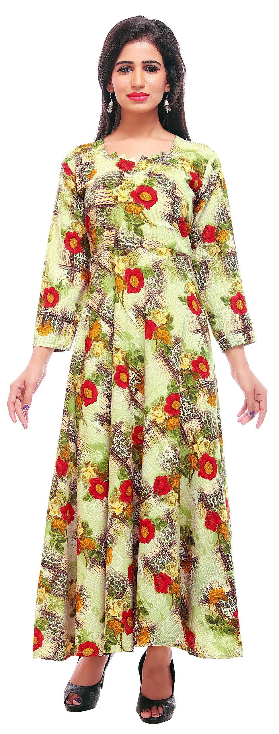 AvishaDesigner Fancy Rayon Gown for Women