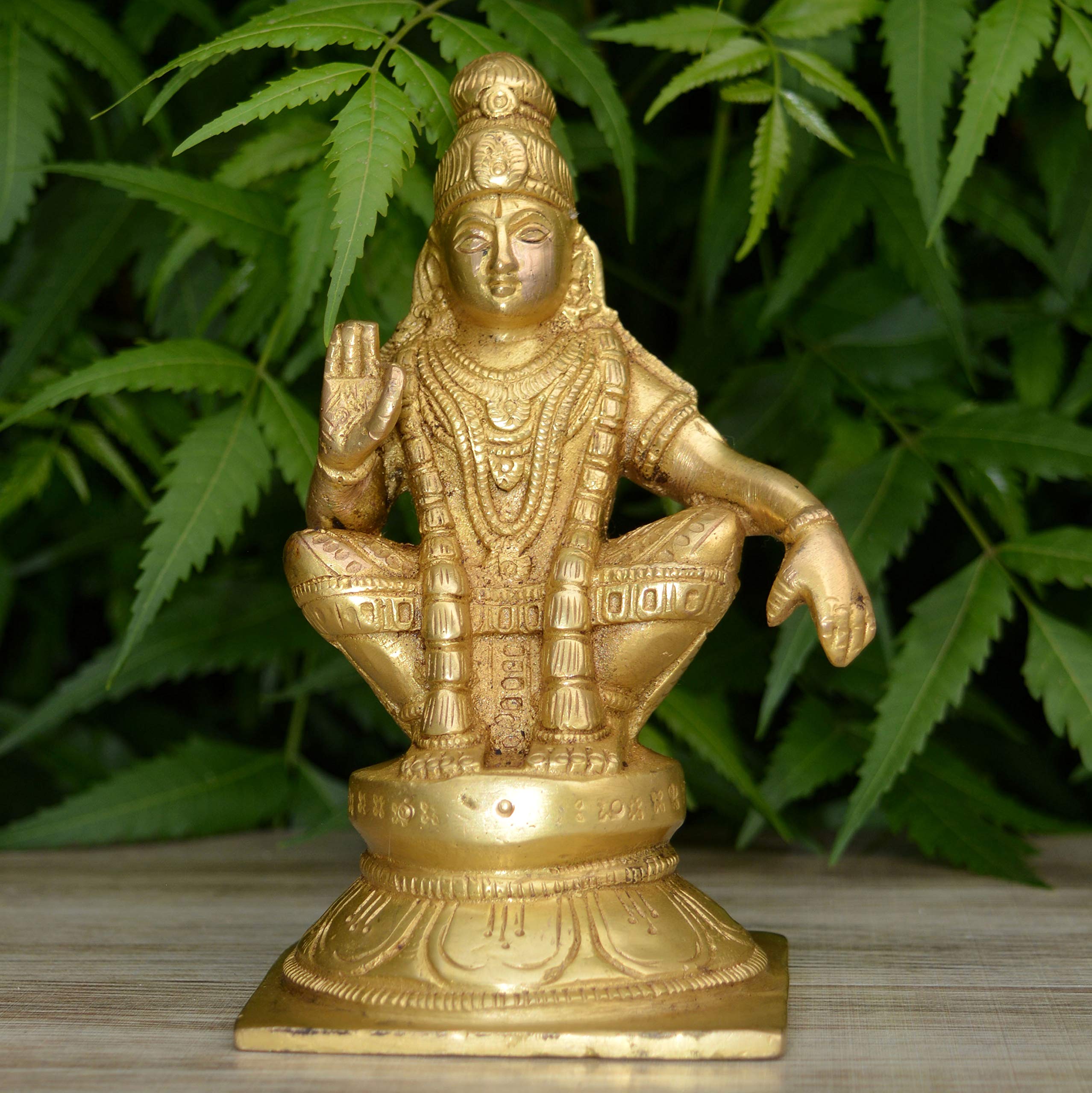 Aakrati Lord Ayyappa Brass Statue