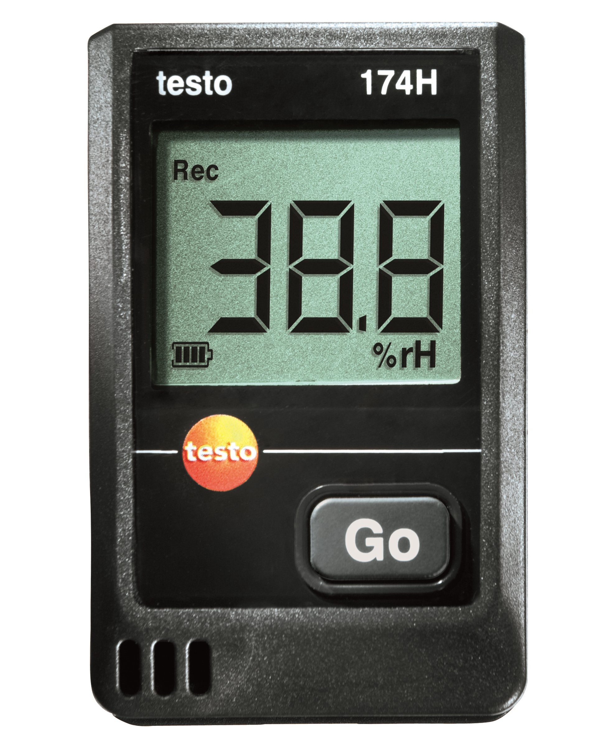 Testo174H Temperature and Humidity Data Logger with 16000 Measuring Records for pharmaceuticals and Warehouses Alongwith Calibration Certificate. Model: Testo 174H