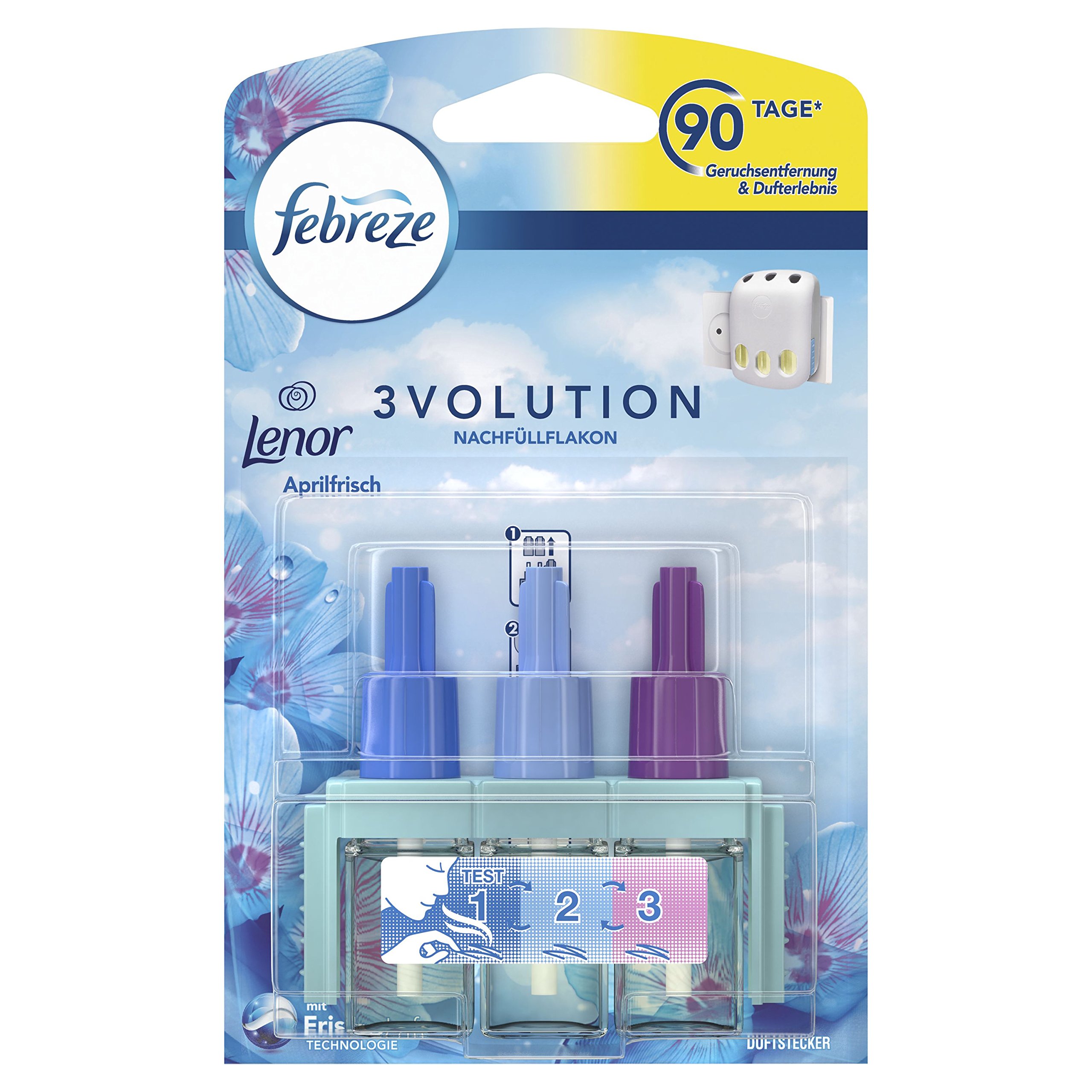 Febreze3Volution Aprilfrisch Scented Plug Refill, 20 g